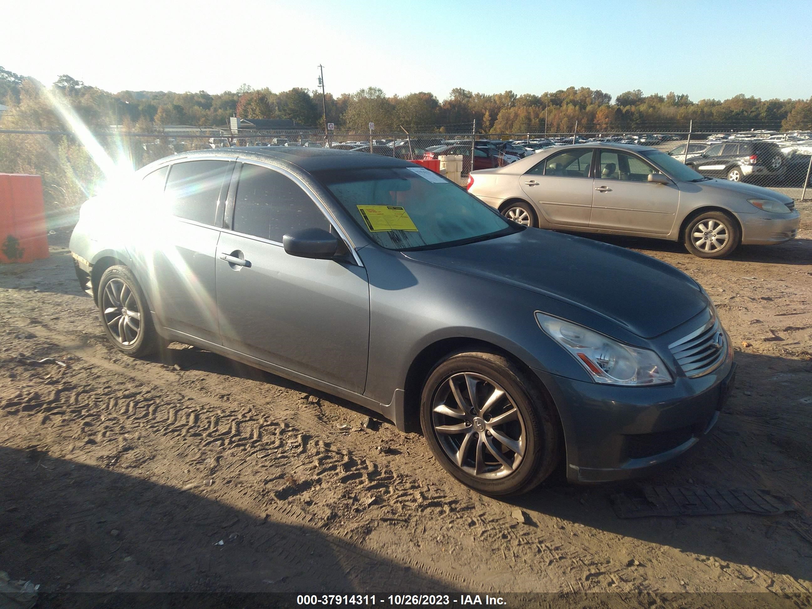 INFINITI G 2009 jnkcv61f29m358516