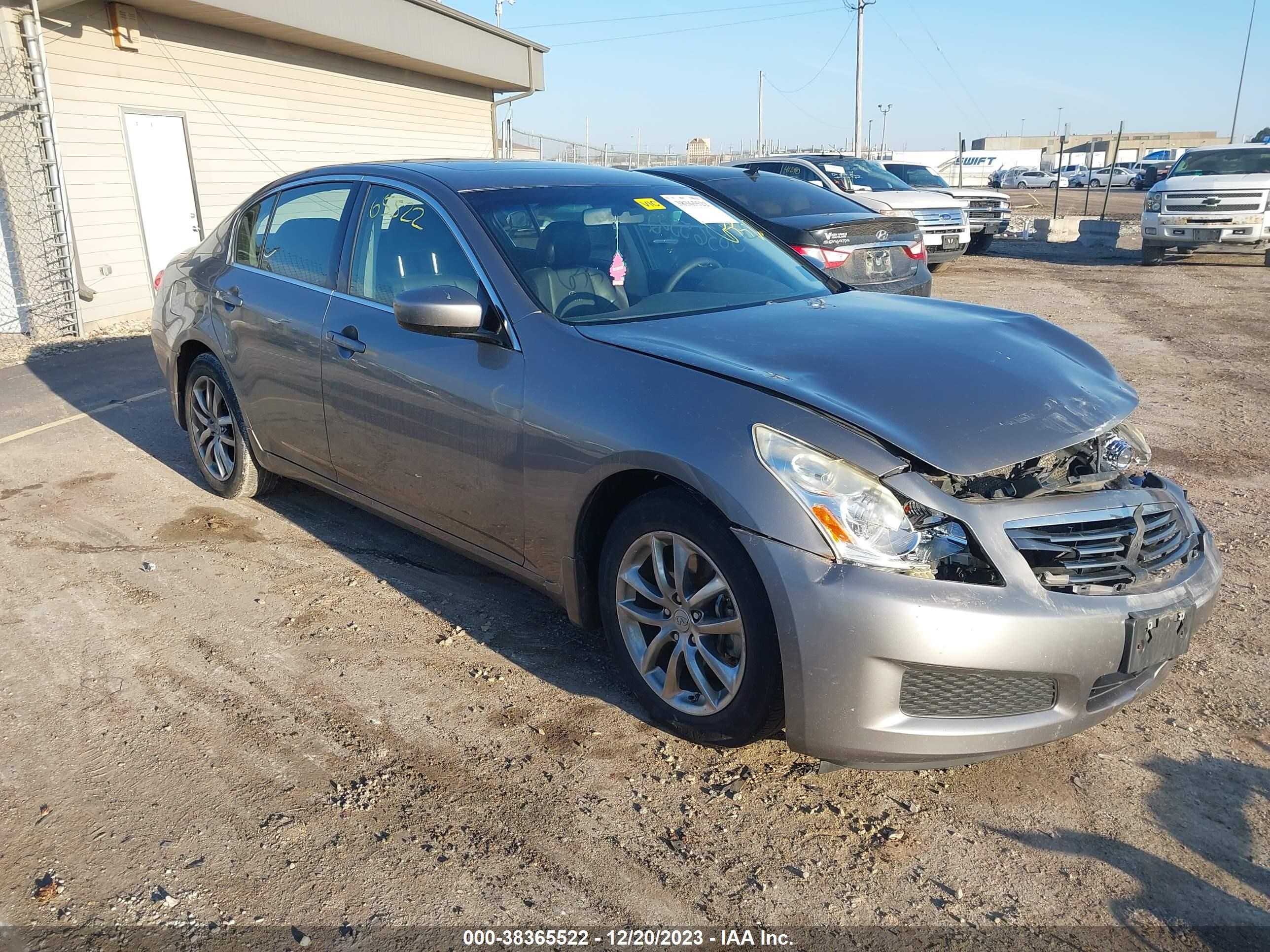 INFINITI G 2009 jnkcv61f39m053493