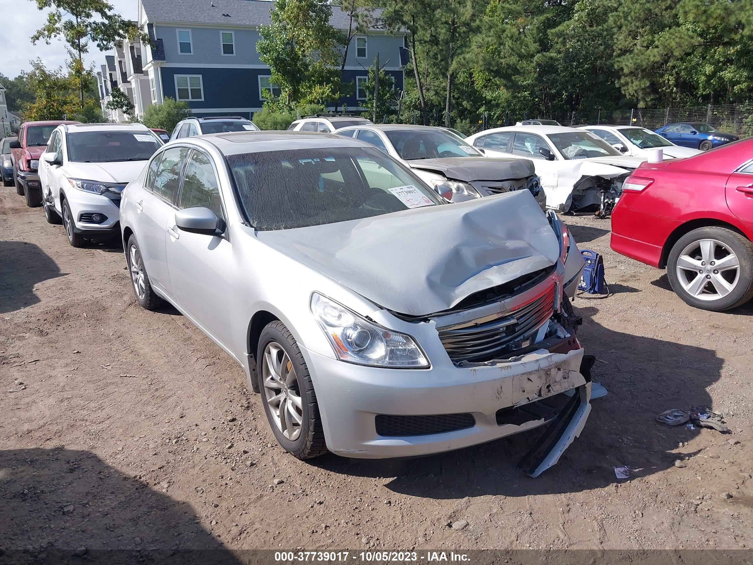 INFINITI G37 2009 jnkcv61f59m350216