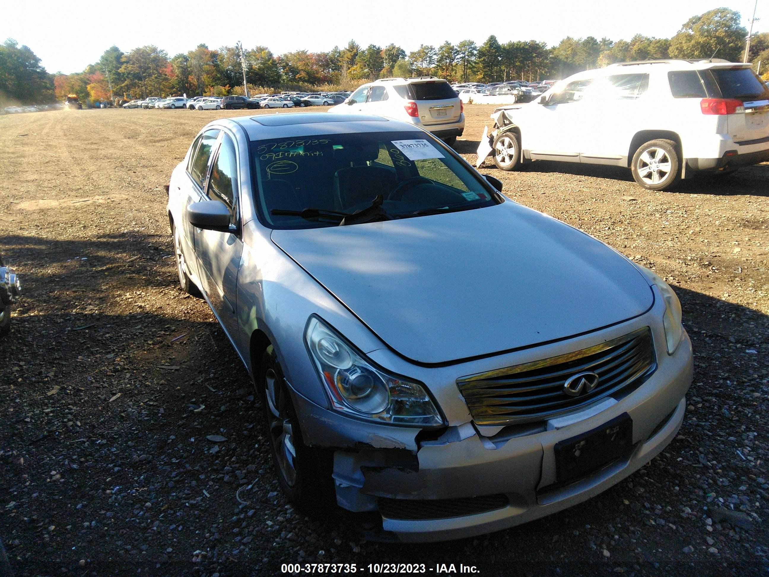 INFINITI G 2009 jnkcv61f59m359255