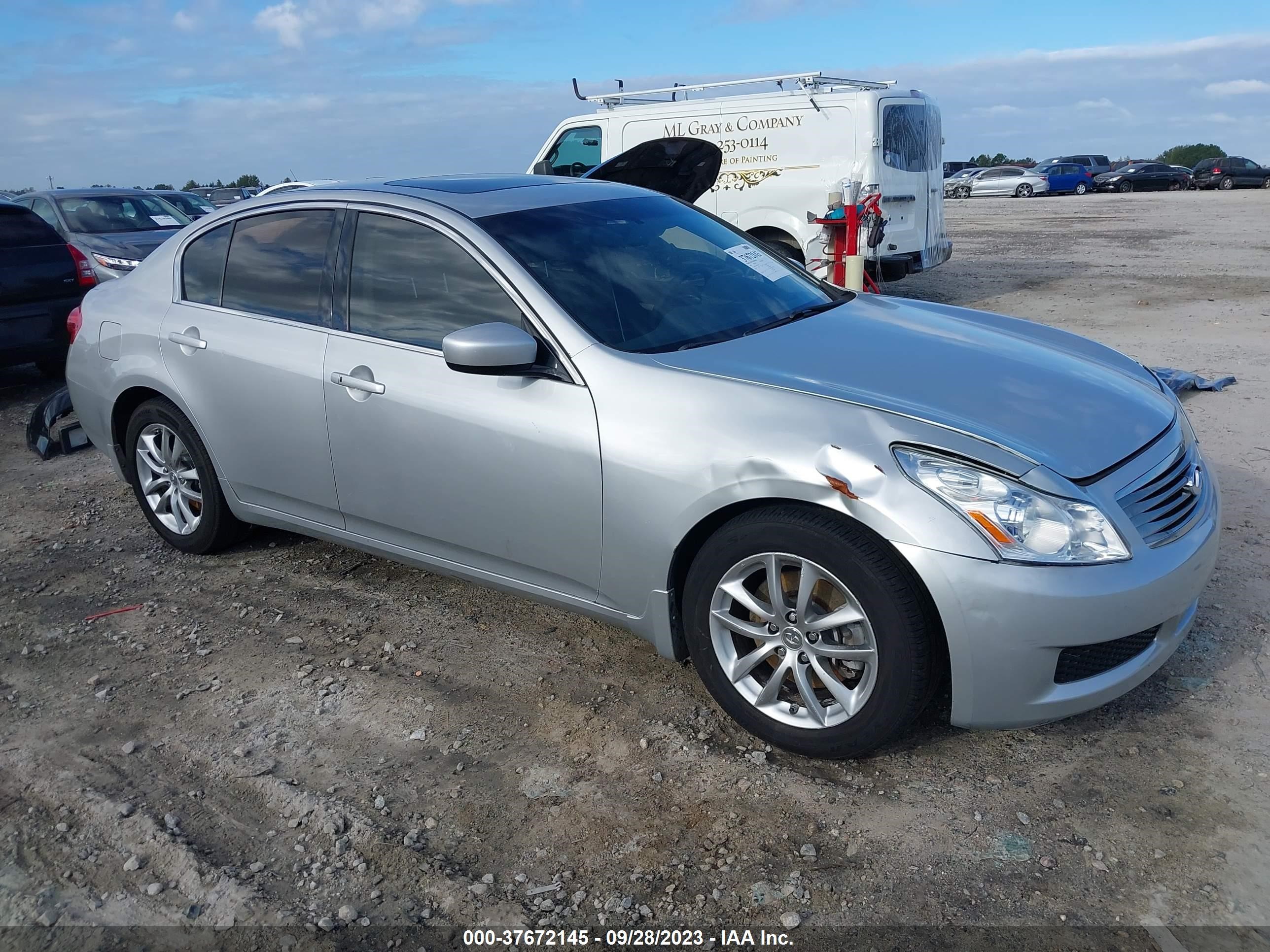 INFINITI G 2009 jnkcv61f69m052435