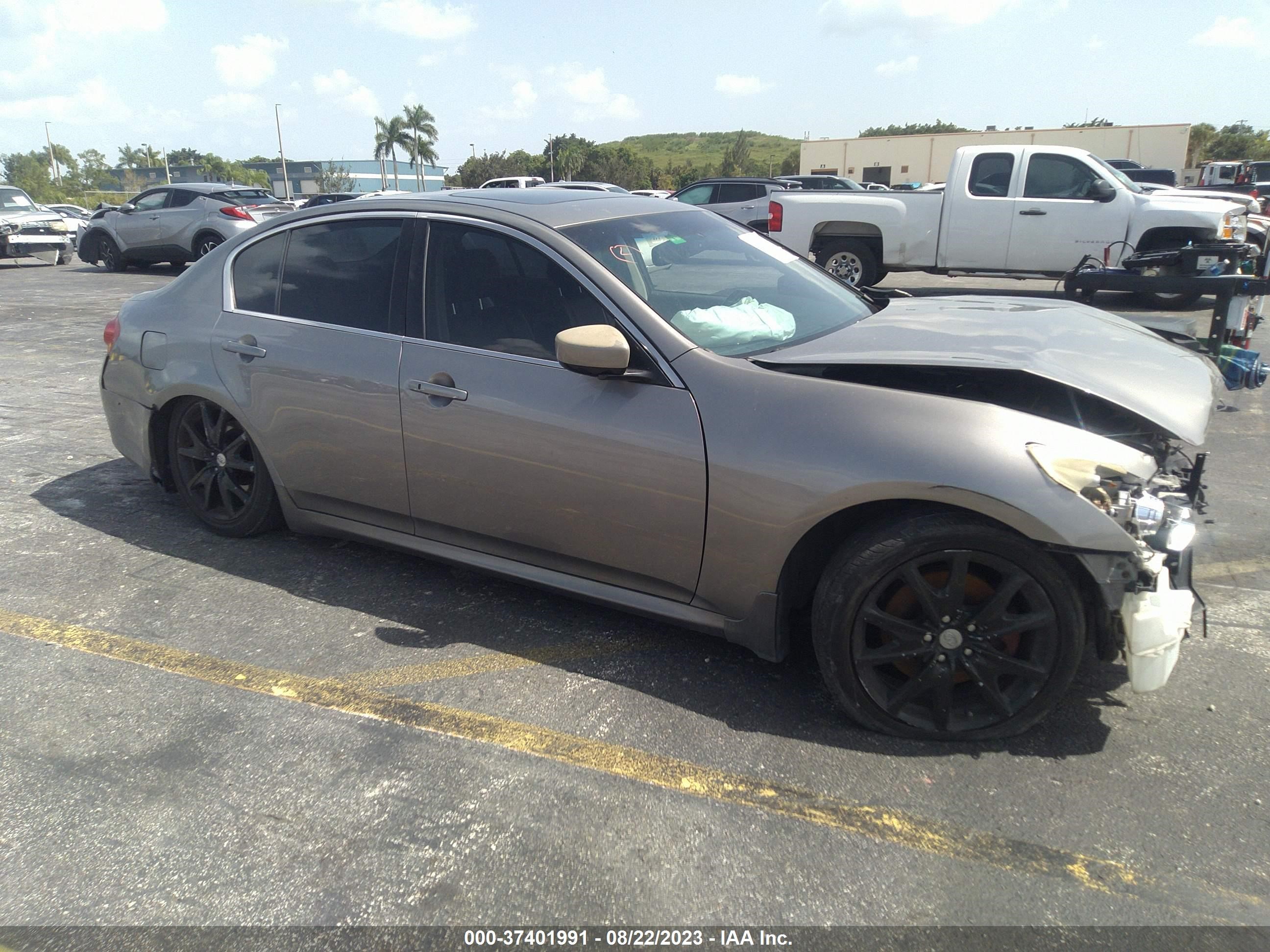 INFINITI G 2009 jnkcv61f69m354453