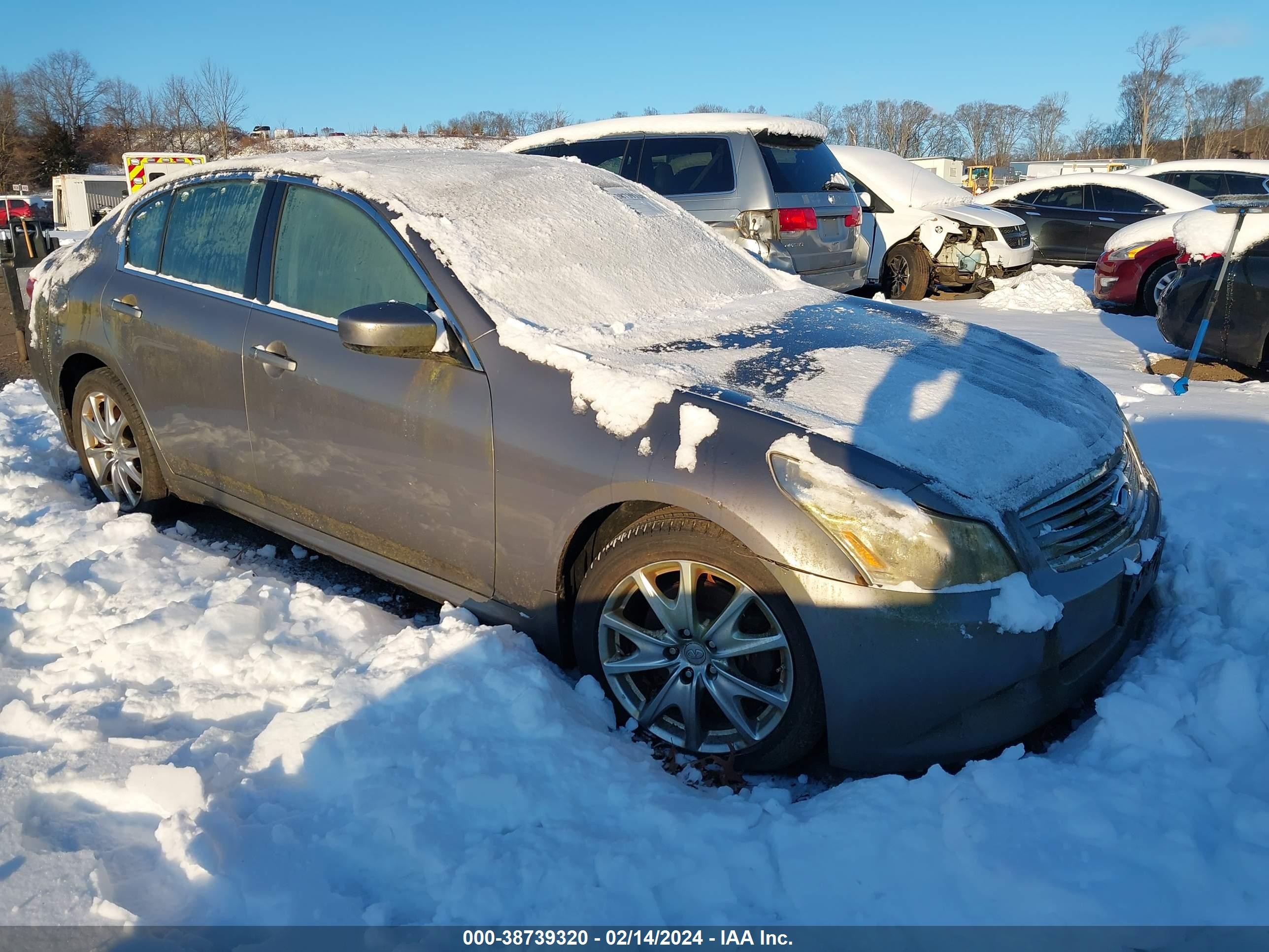 INFINITI G 2009 jnkcv61f89m352414