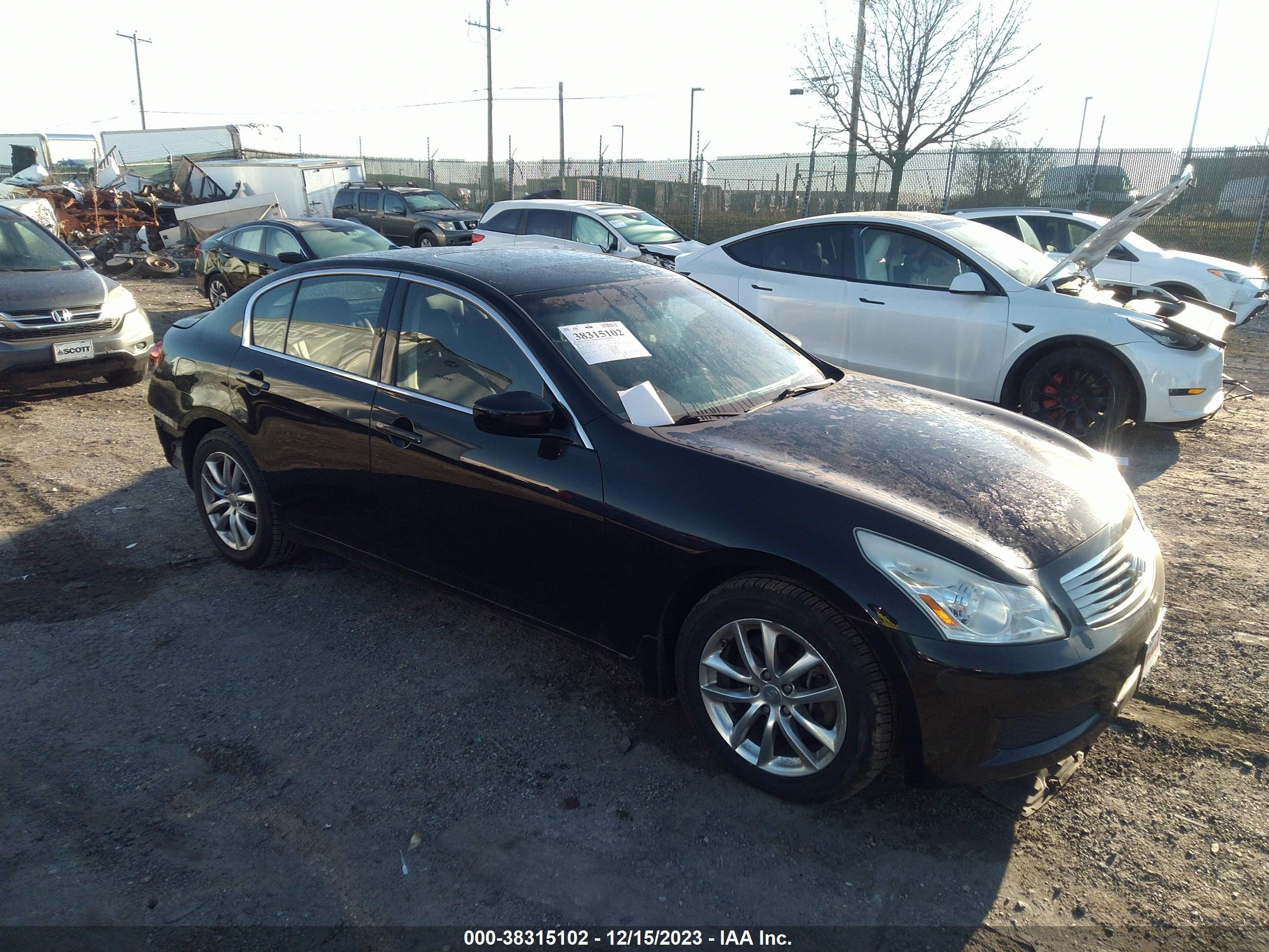 INFINITI G 2009 jnkcv61f89m359590