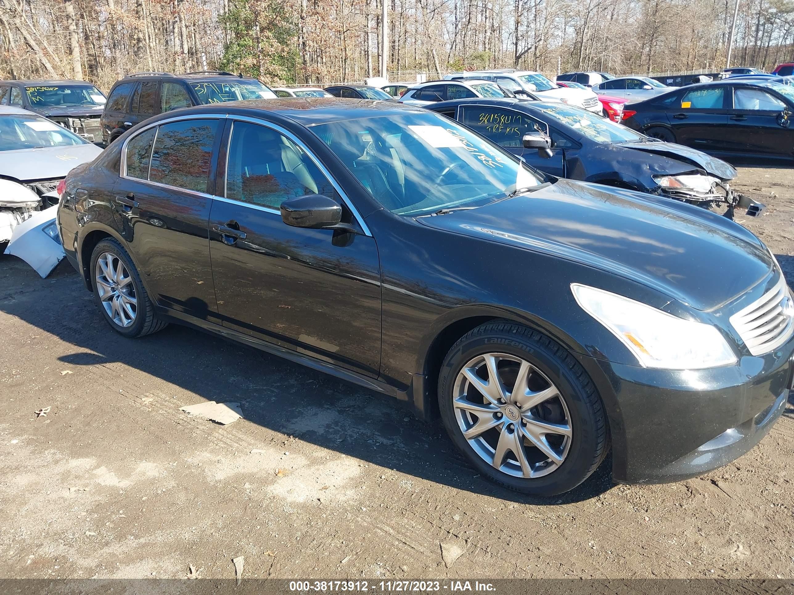 INFINITI G 2009 jnkcv61f99m350591