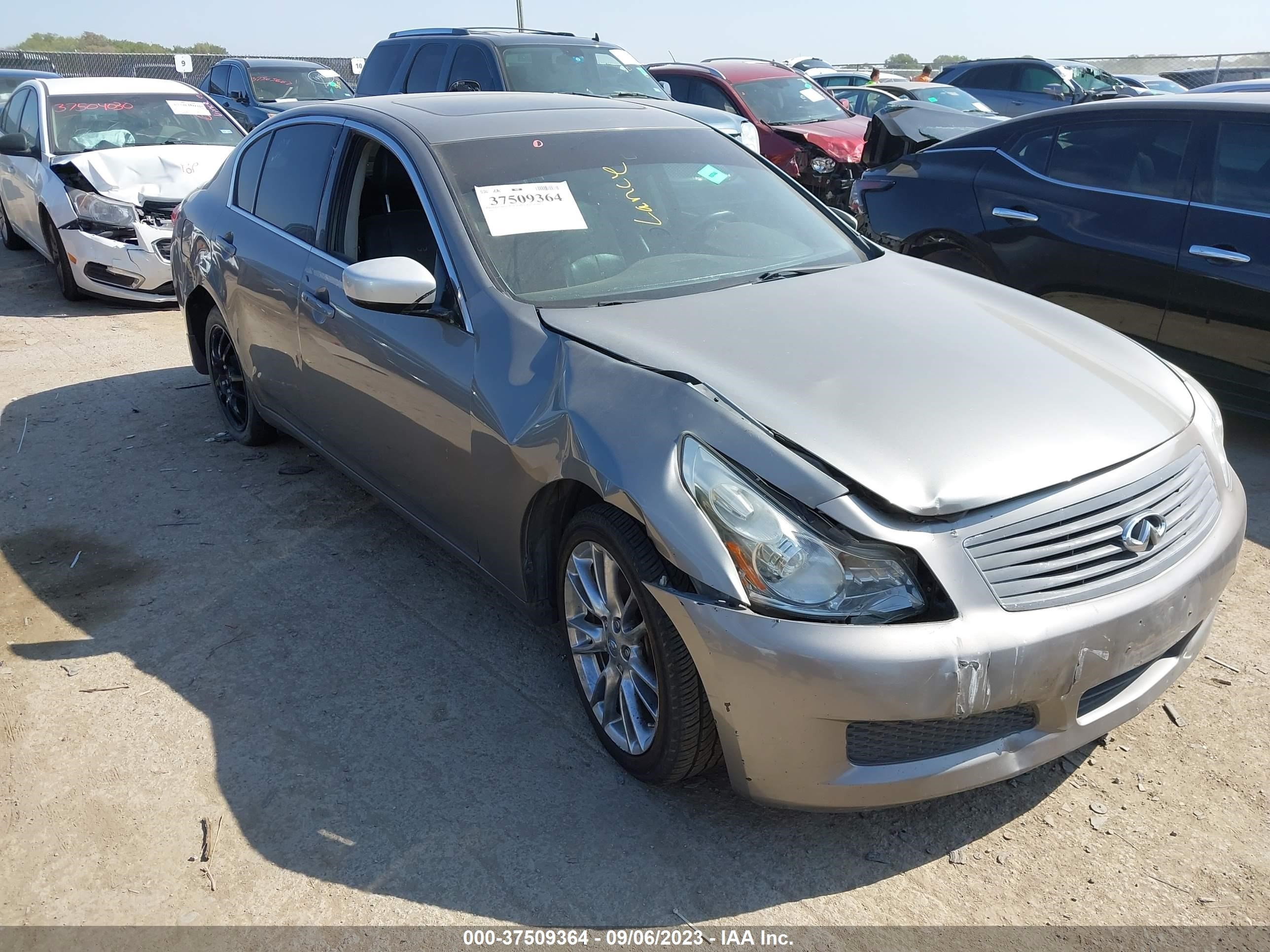 INFINITI G 2009 jnkcv61fx9m050154