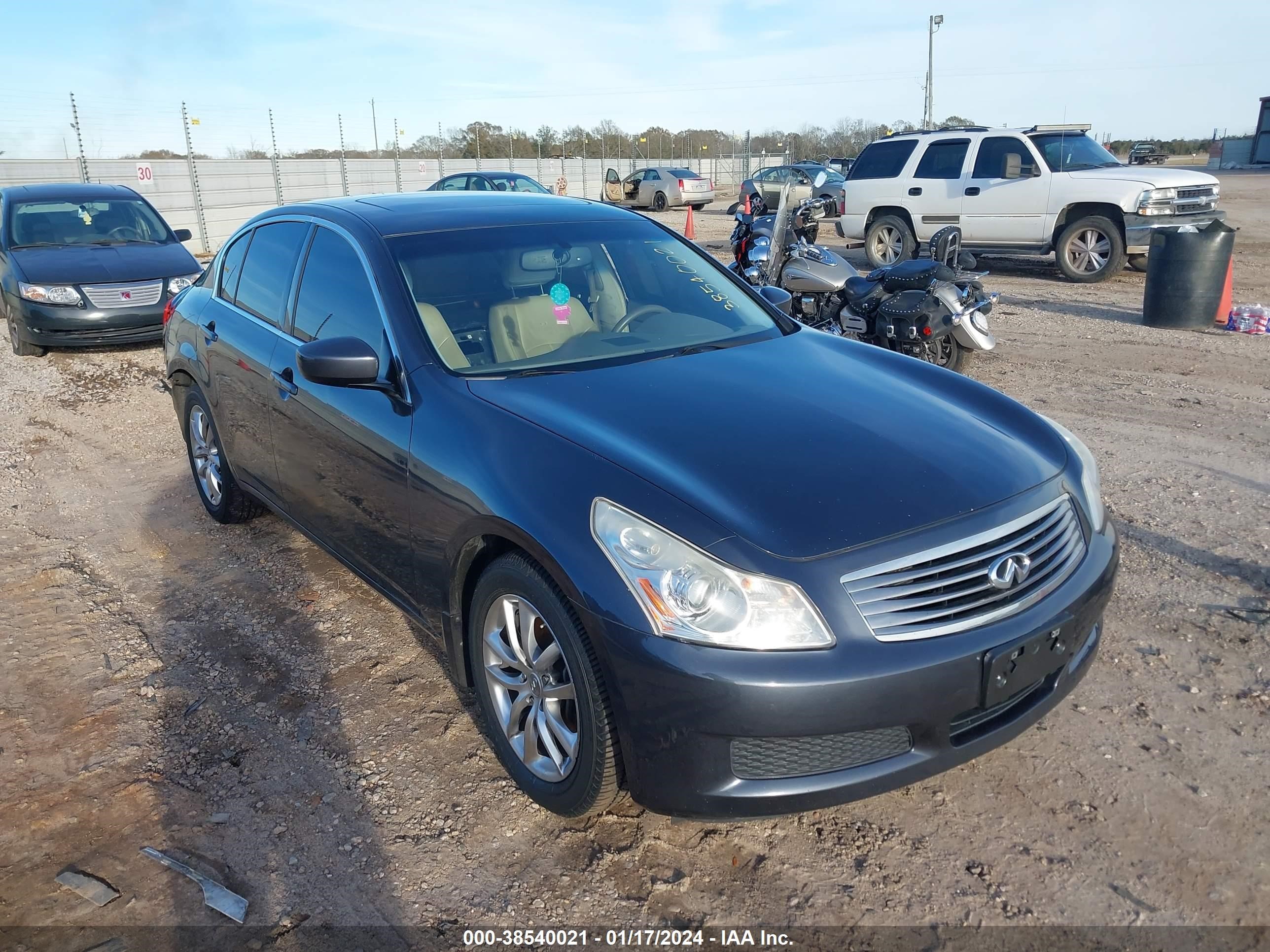 INFINITI G 2009 jnkcv61fx9m052339