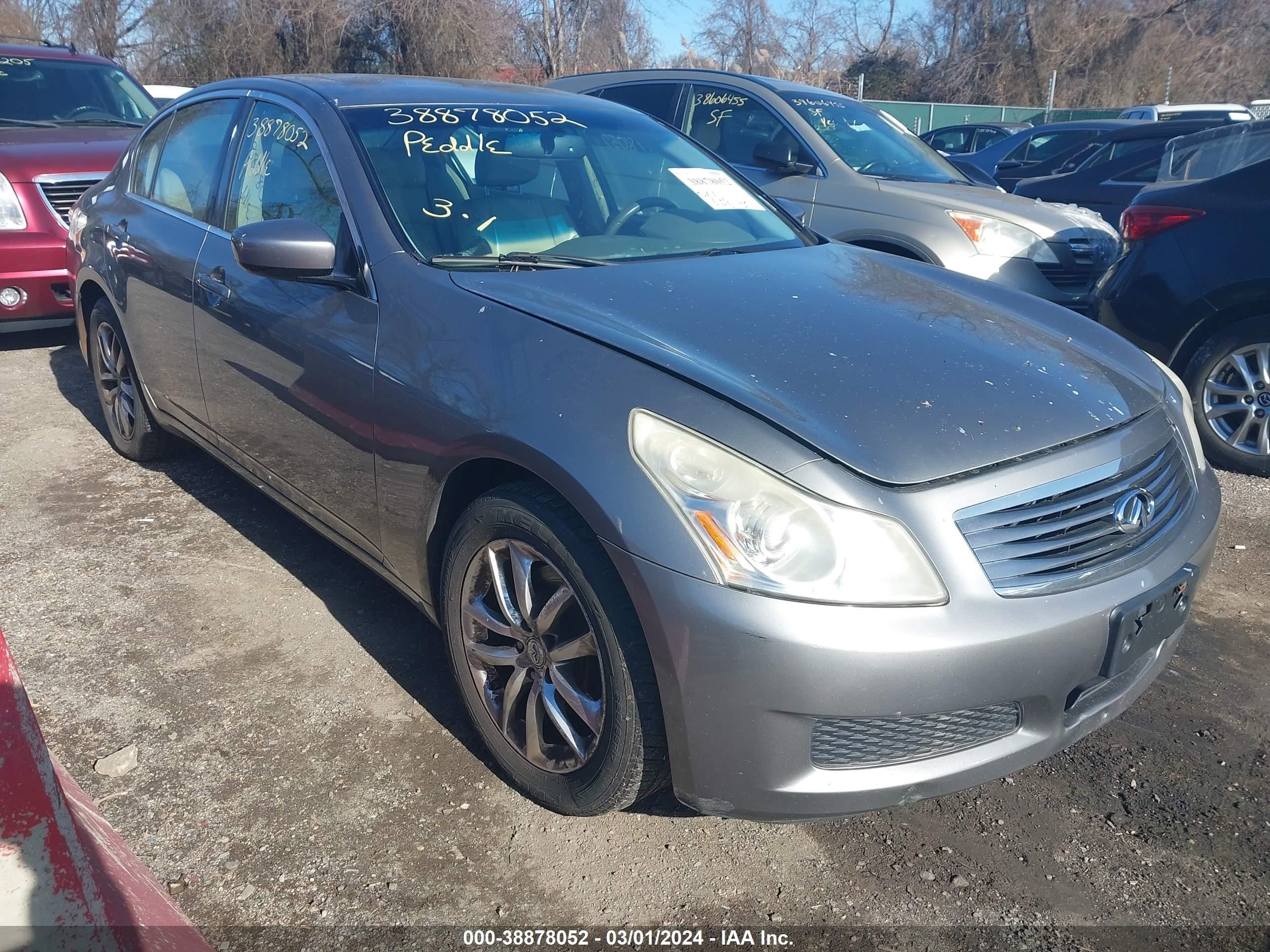 INFINITI NULL 2009 jnkcv61fx9m054463