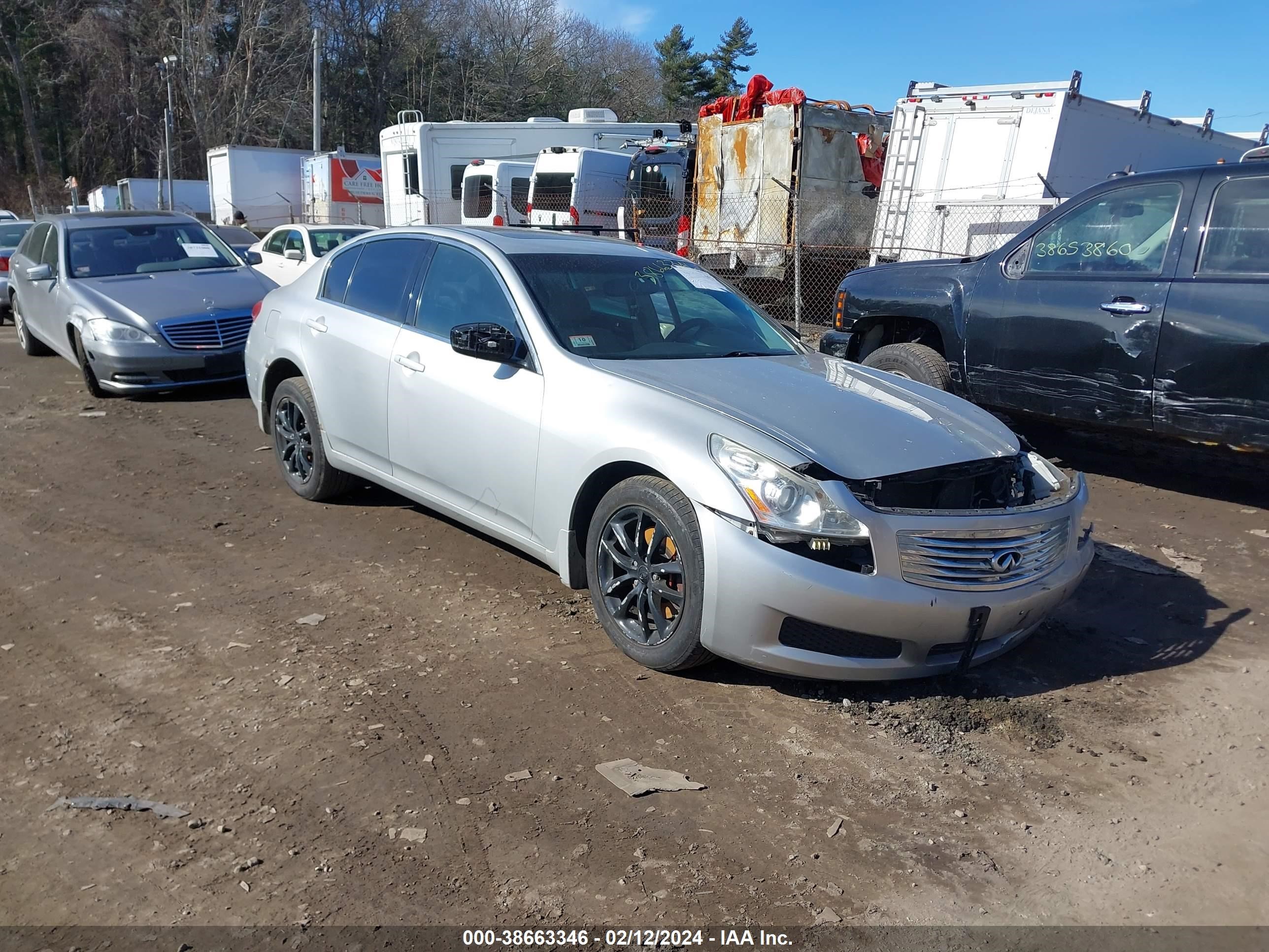 INFINITI G 2009 jnkcv61fx9m353029