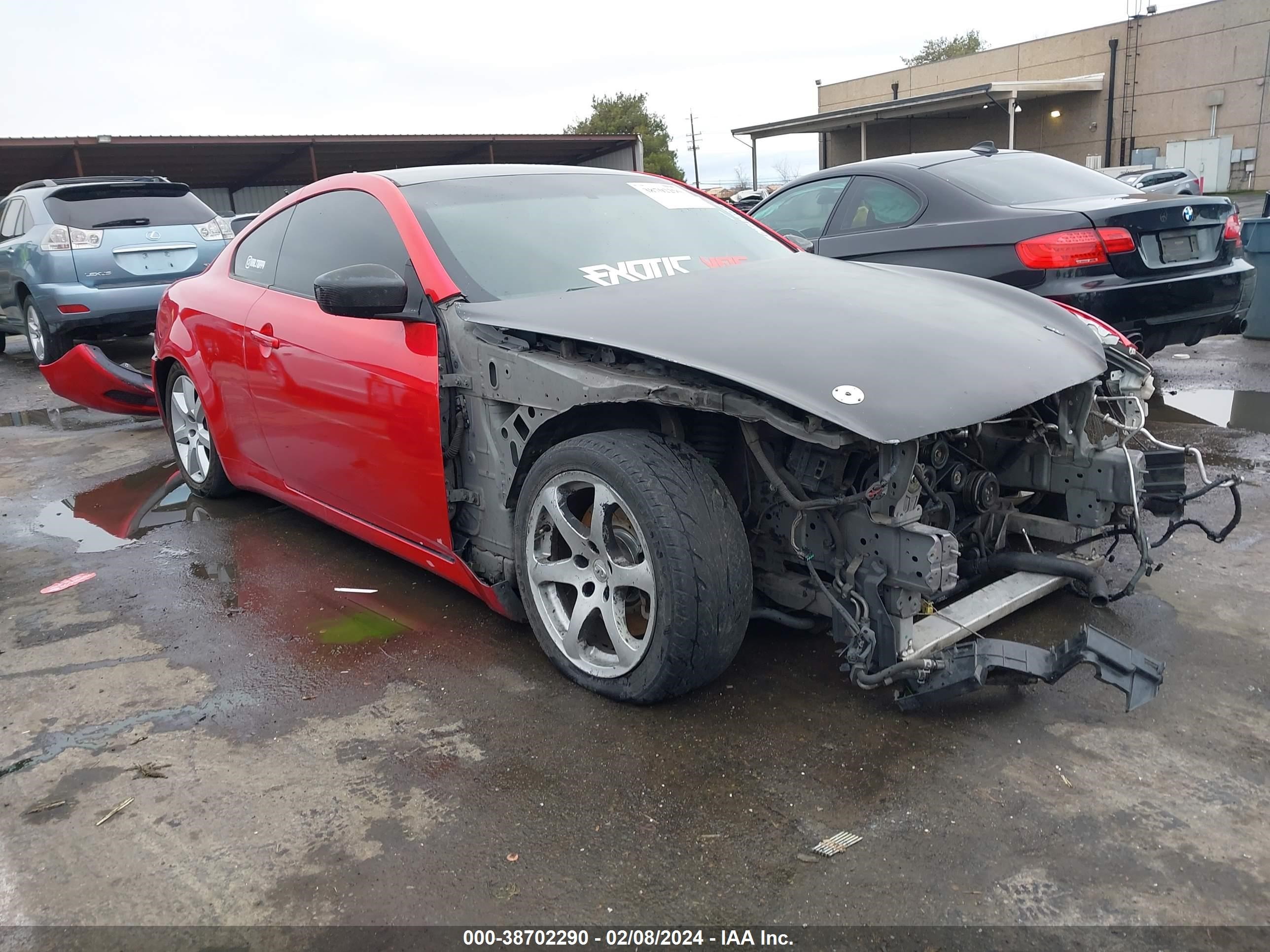 INFINITI G 2009 jnkcv64e09m600805