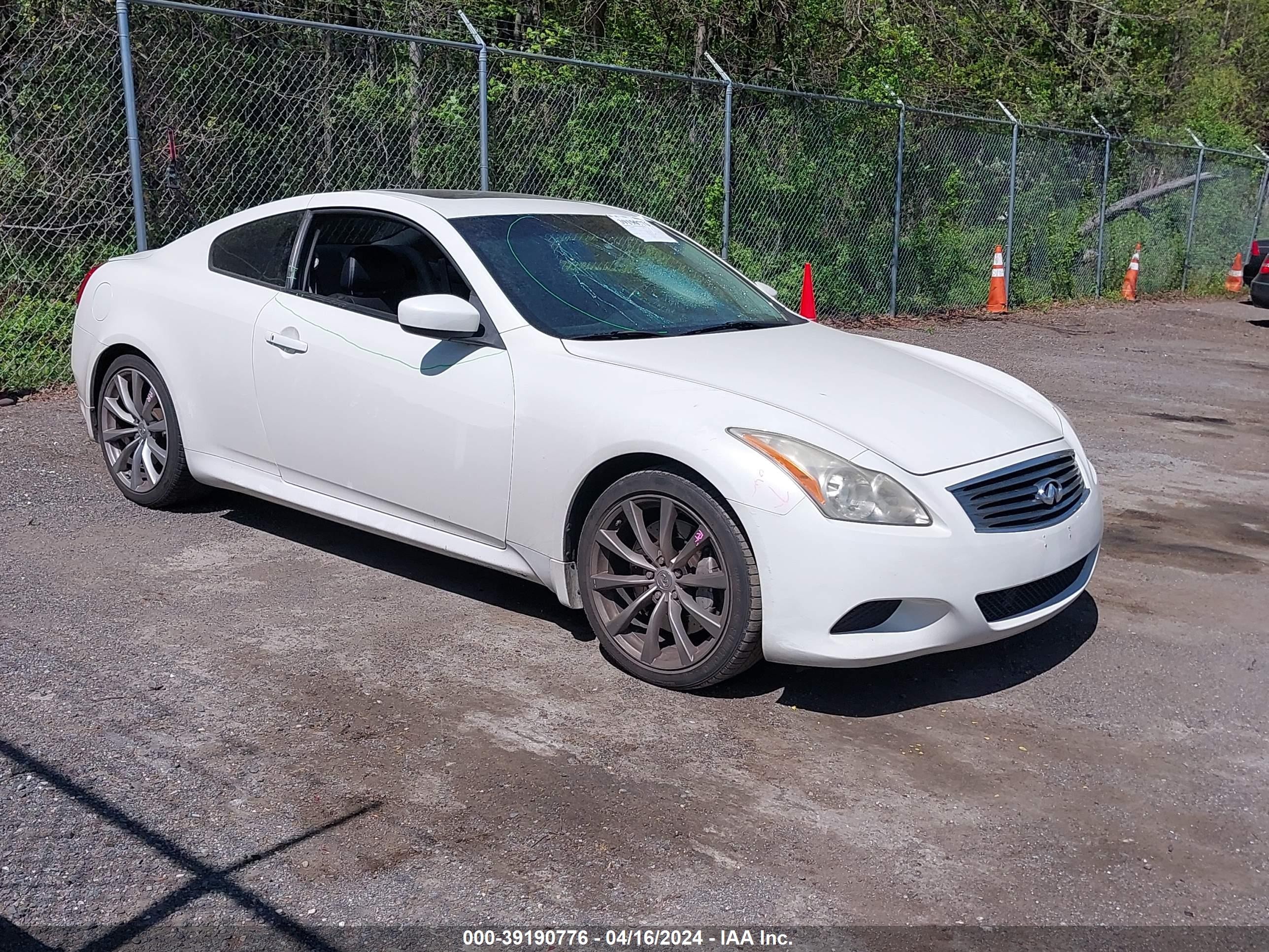 INFINITI G 2009 jnkcv64e19m604345