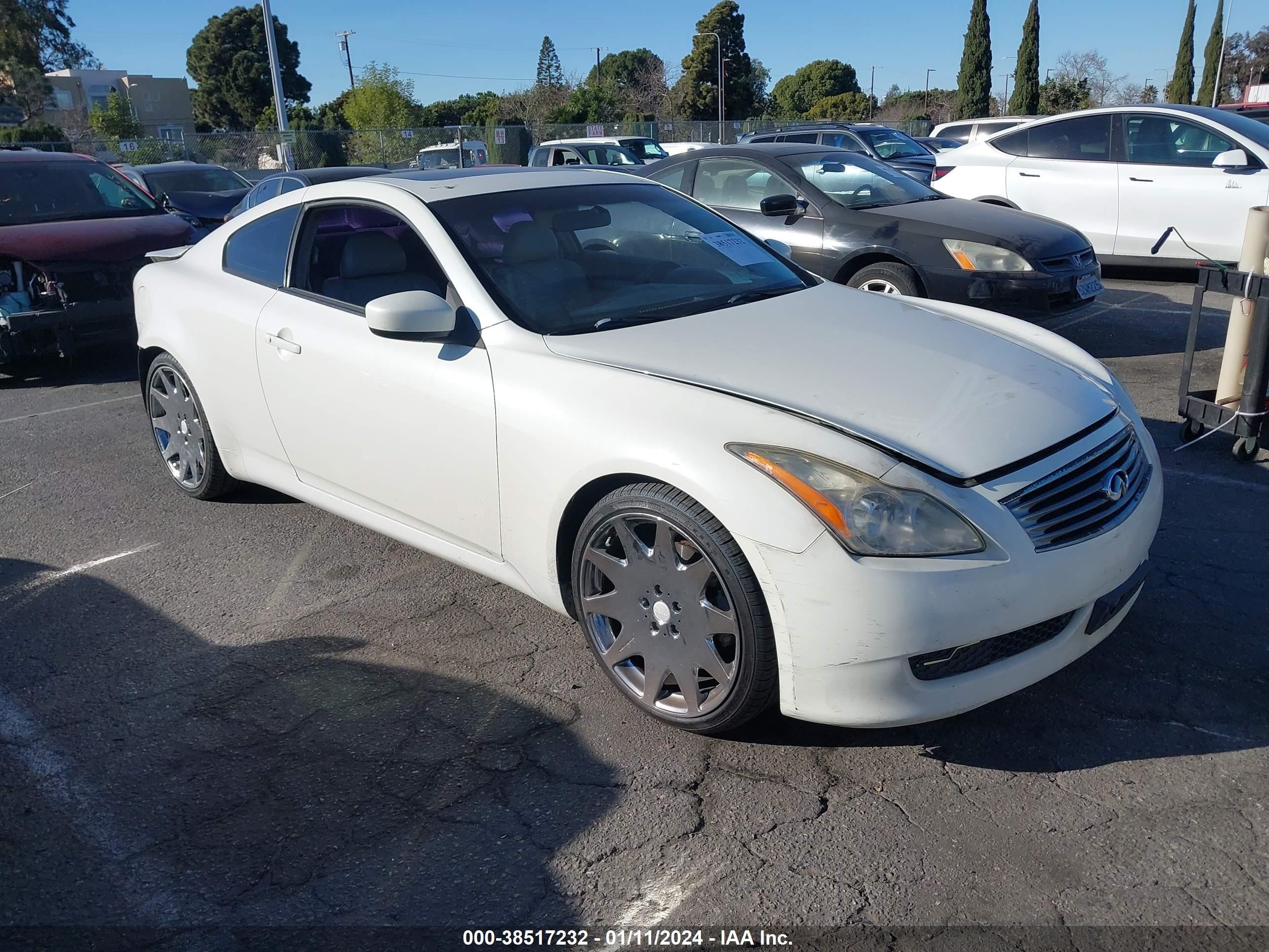 INFINITI G 2008 jnkcv64e28m119467