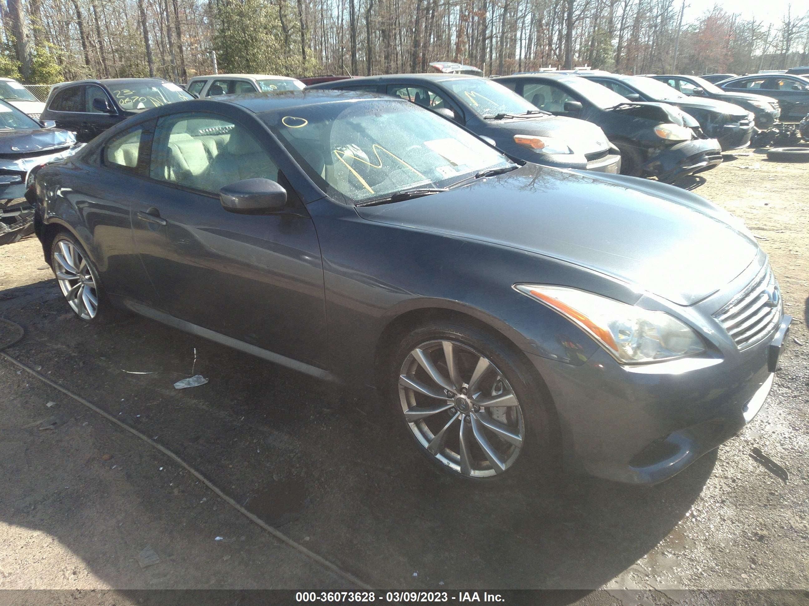 INFINITI G 2008 jnkcv64e48m102184