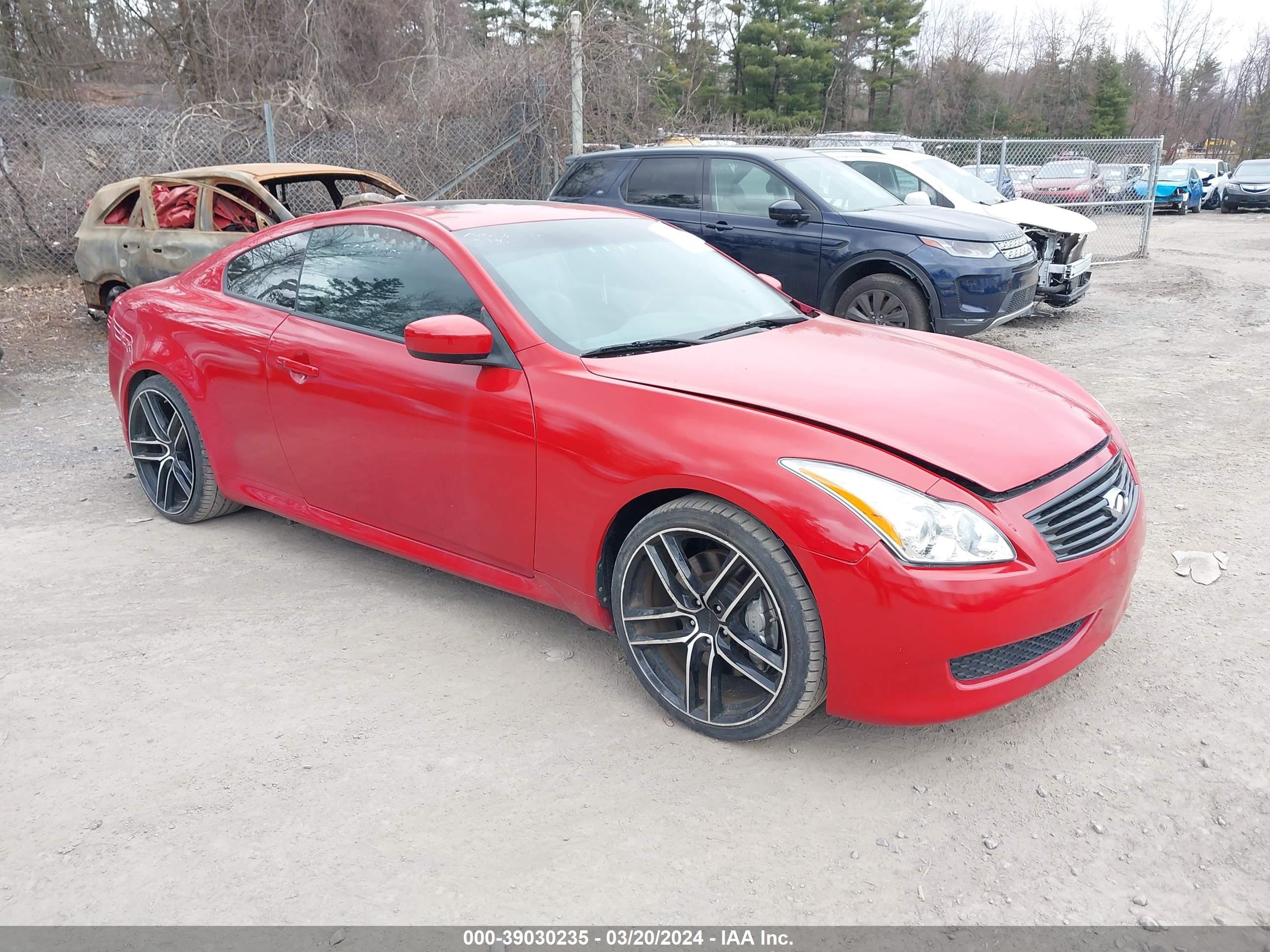 INFINITI G 2008 jnkcv64e48m112391