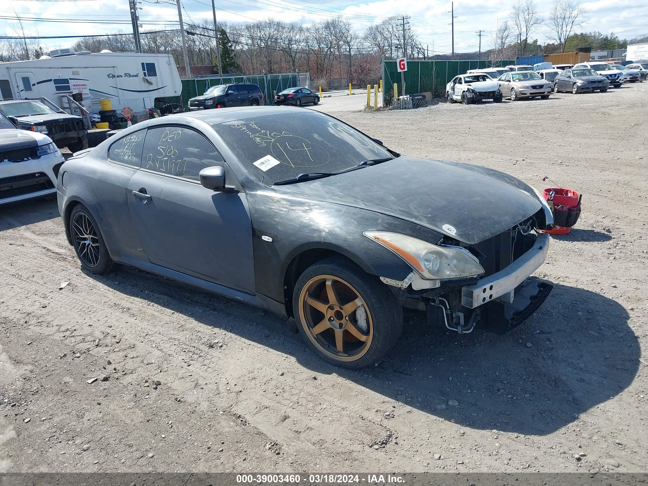 INFINITI G 2008 jnkcv64e48m123679