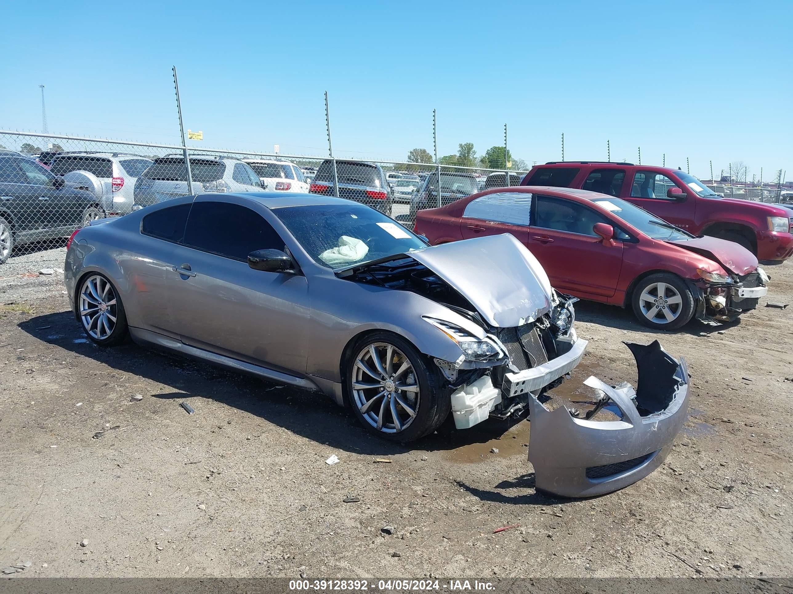 INFINITI G 2008 jnkcv64e48m124492