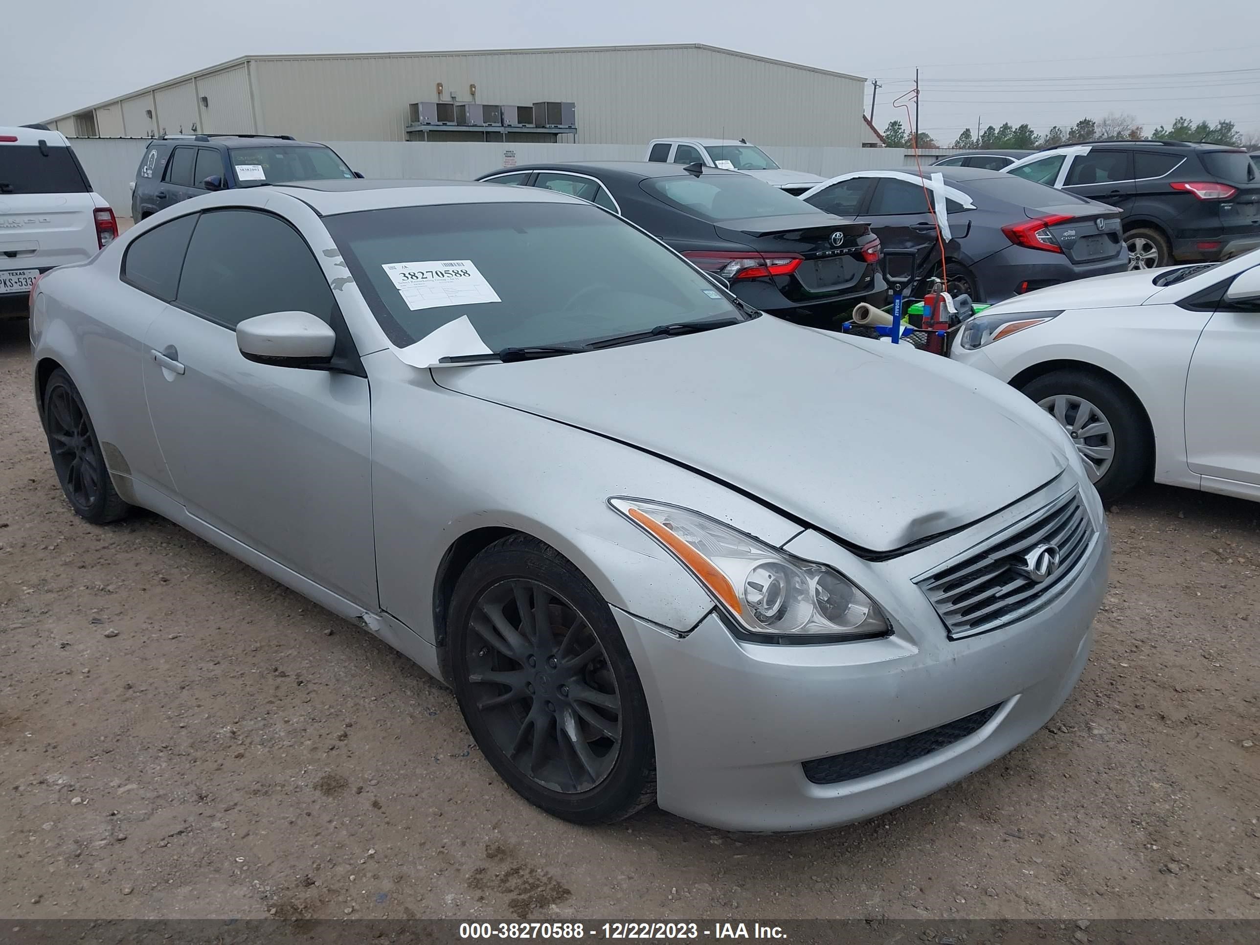 INFINITI G 2009 jnkcv64e59m605949