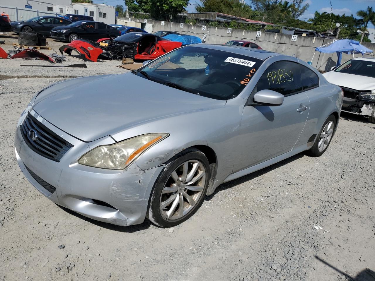 INFINITI G 2008 jnkcv64e88m109977