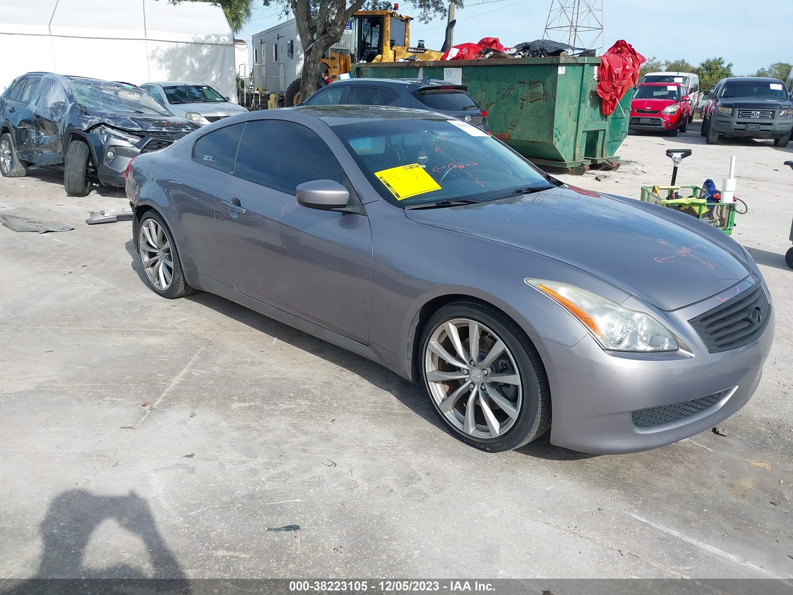 INFINITI G 2008 jnkcv64e98m105159