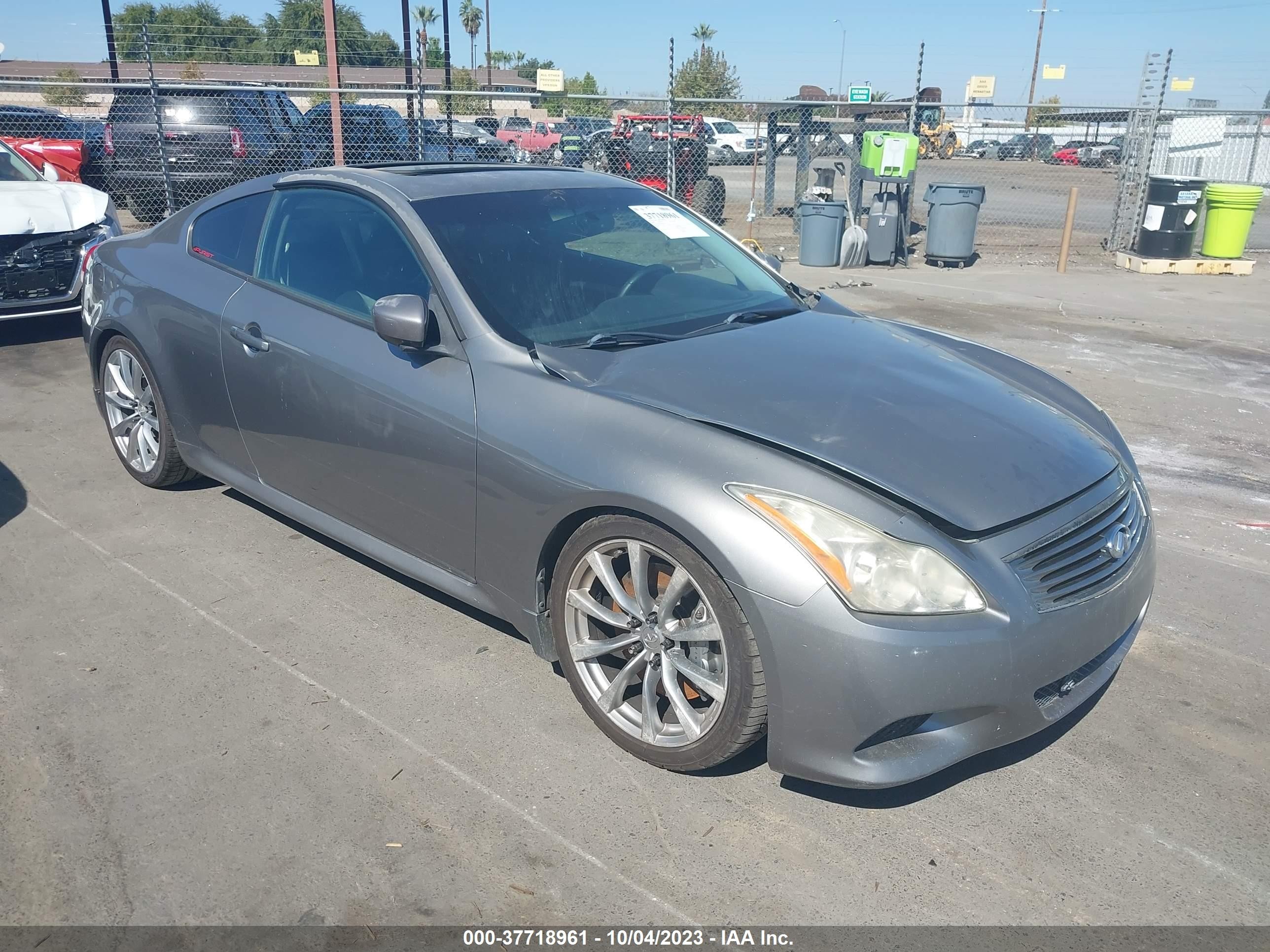 INFINITI G 2008 jnkcv64e98m105470