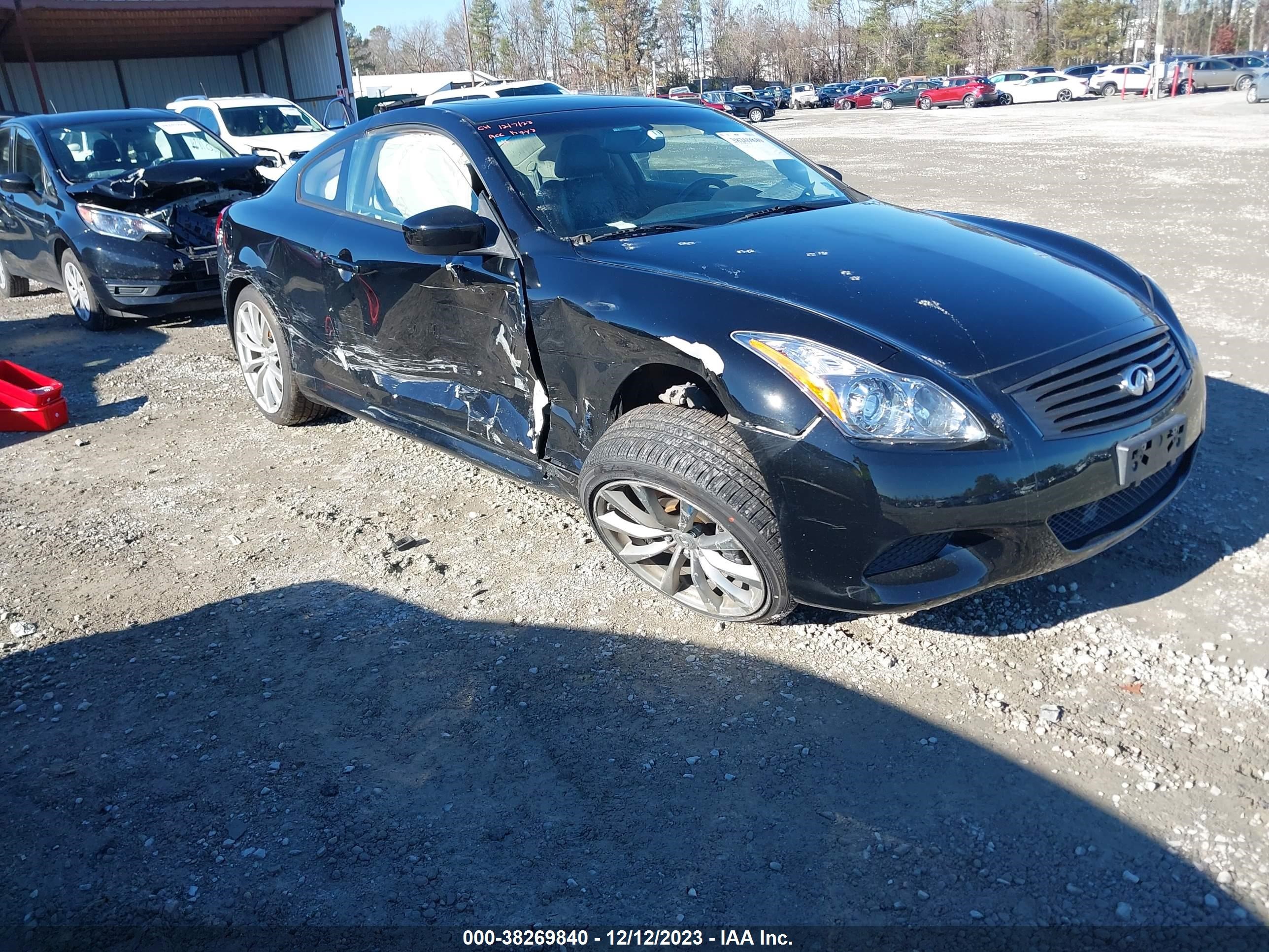 INFINITI G 2008 jnkcv64e98m121488