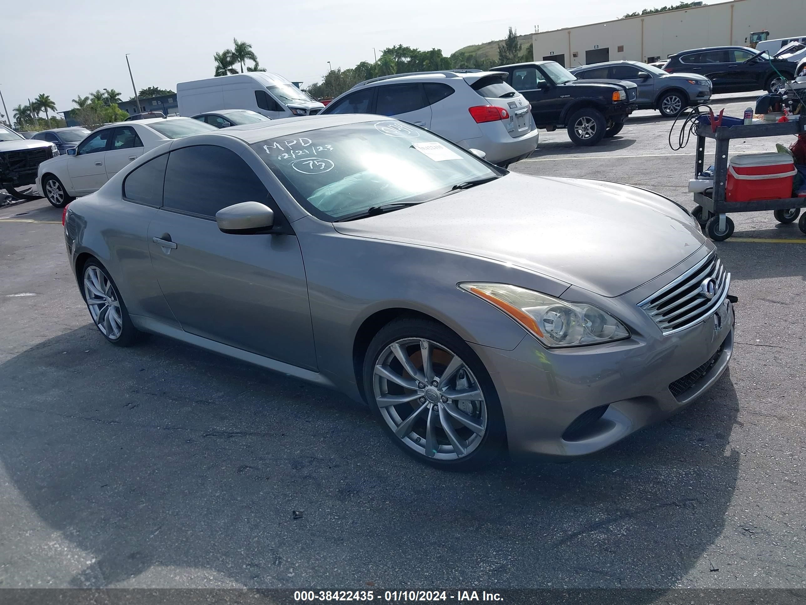 INFINITI G 2009 jnkcv64e99m601239