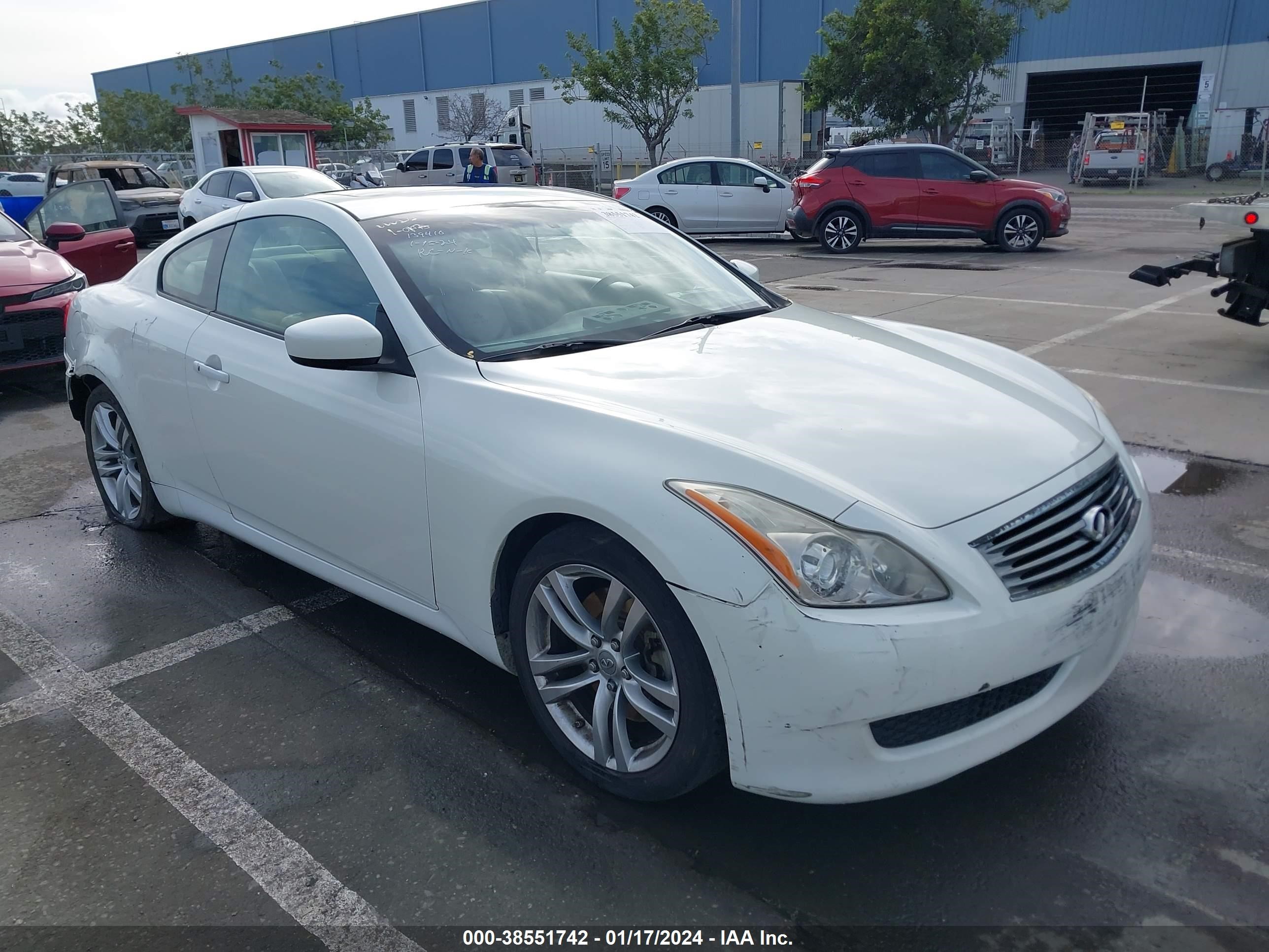 INFINITI G 2008 jnkcv64ex8m127218