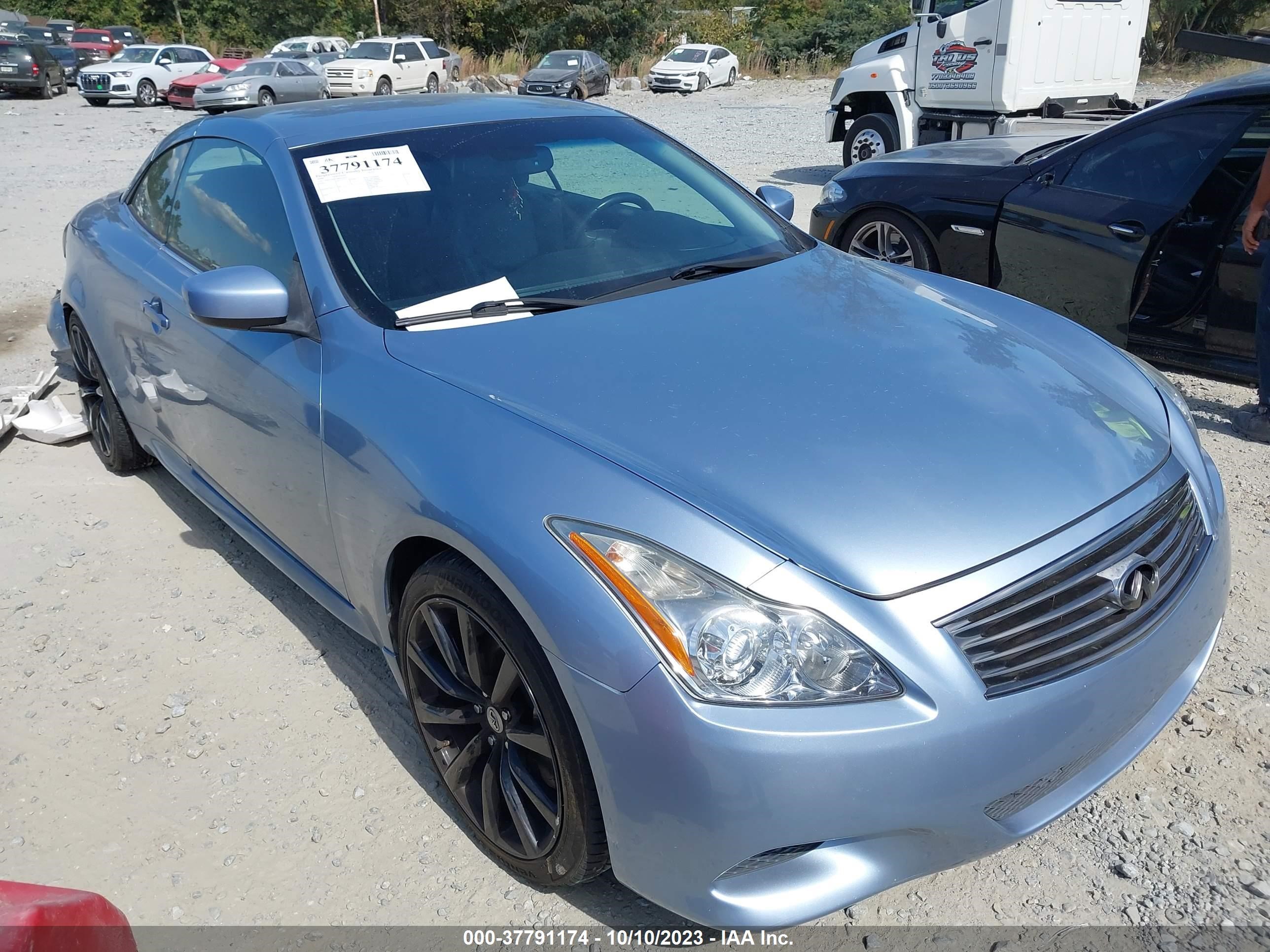 INFINITI G 2009 jnkcv66e19m720237