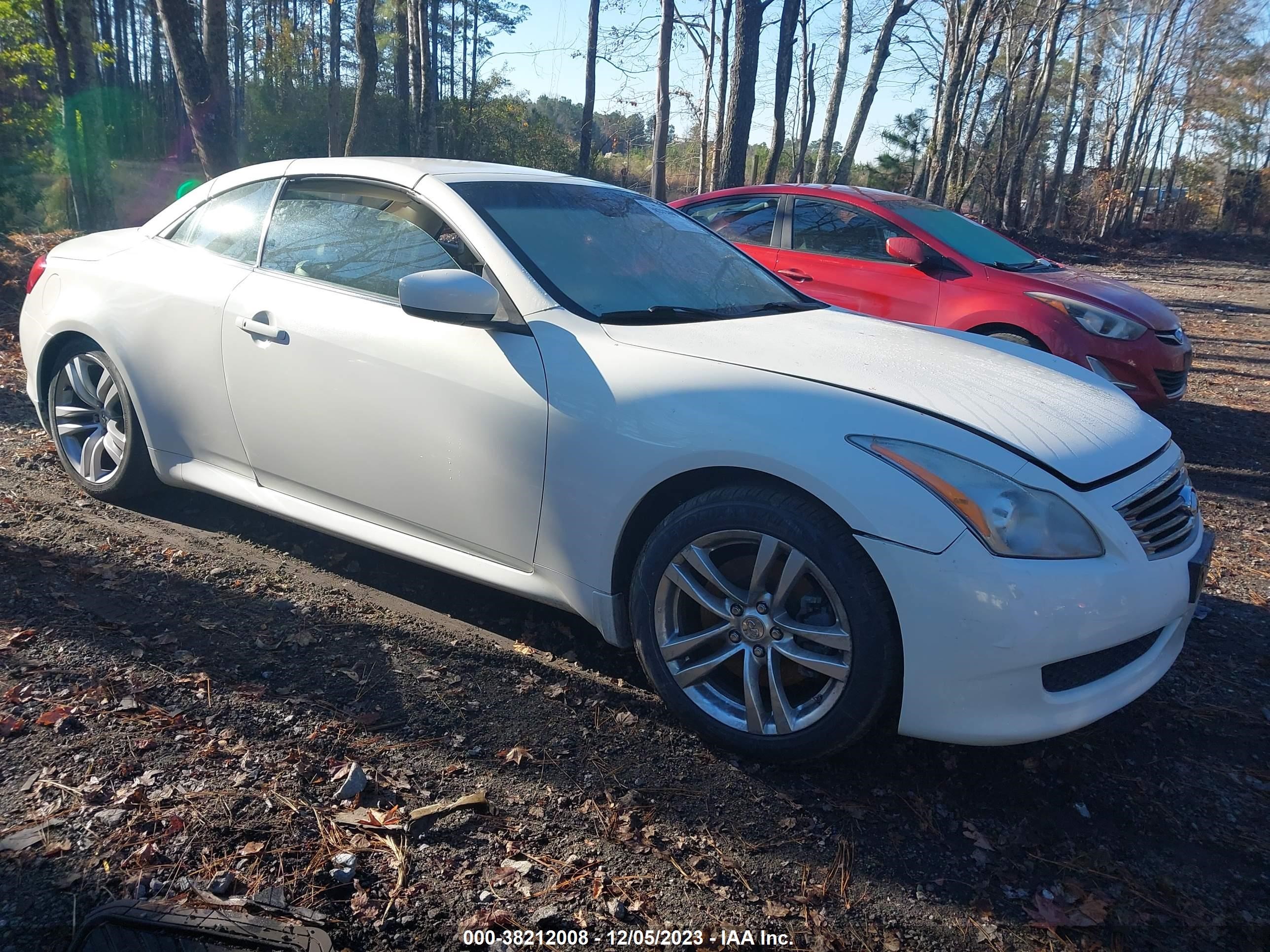 INFINITI G 2009 jnkcv66e59m721777