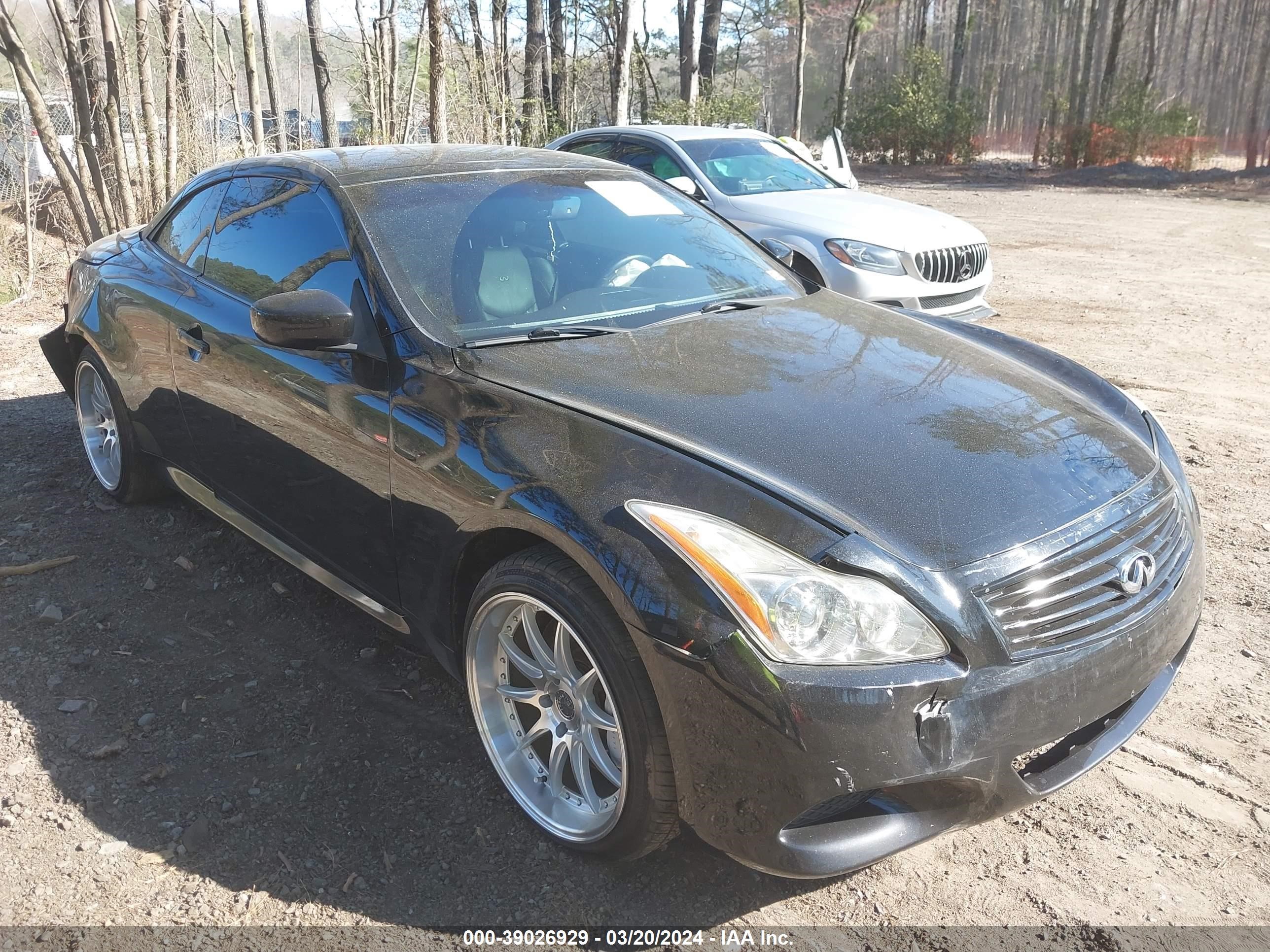 INFINITI G 2009 jnkcv66e89m722793