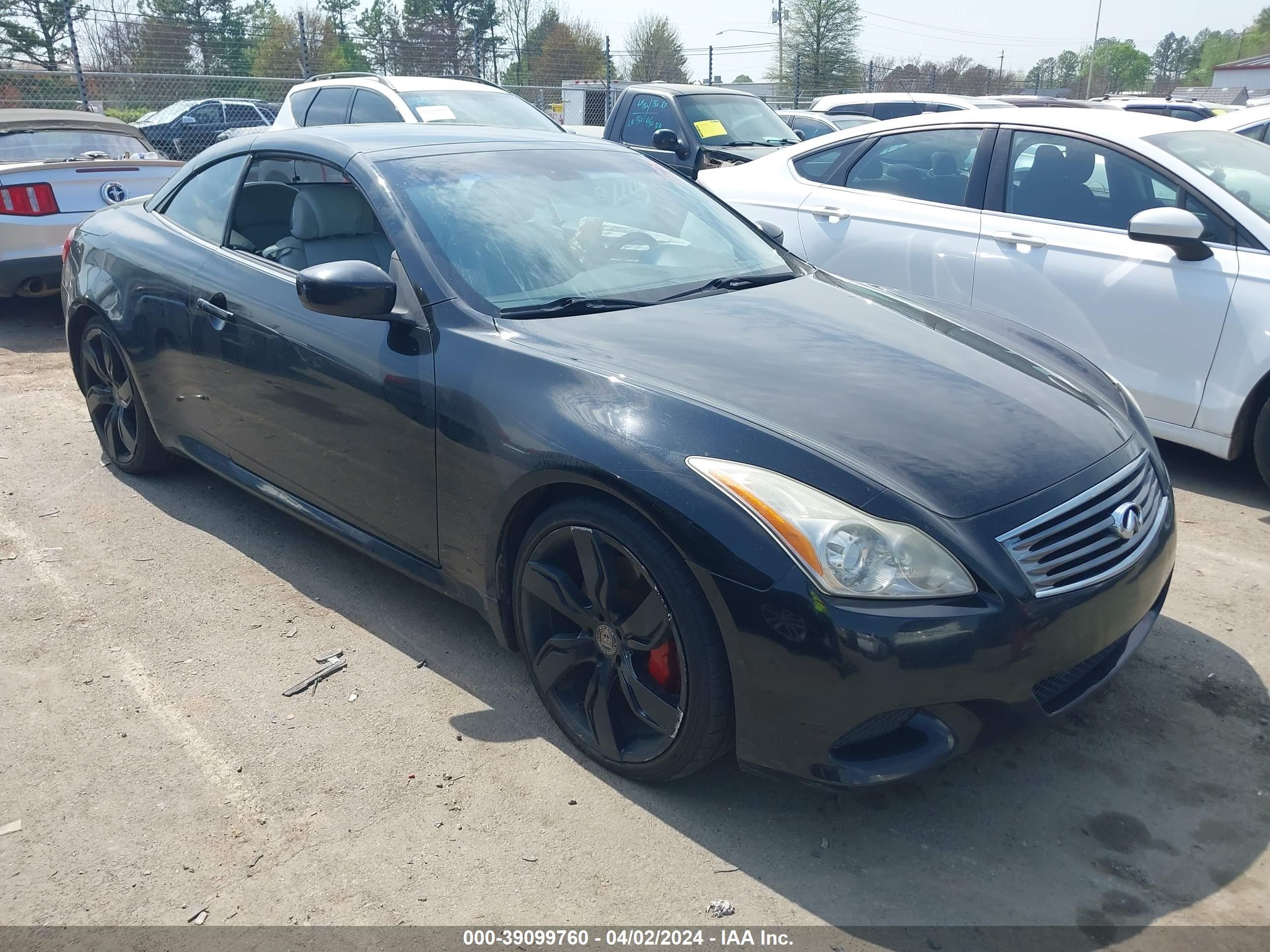 INFINITI G 2009 jnkcv66e99m724066