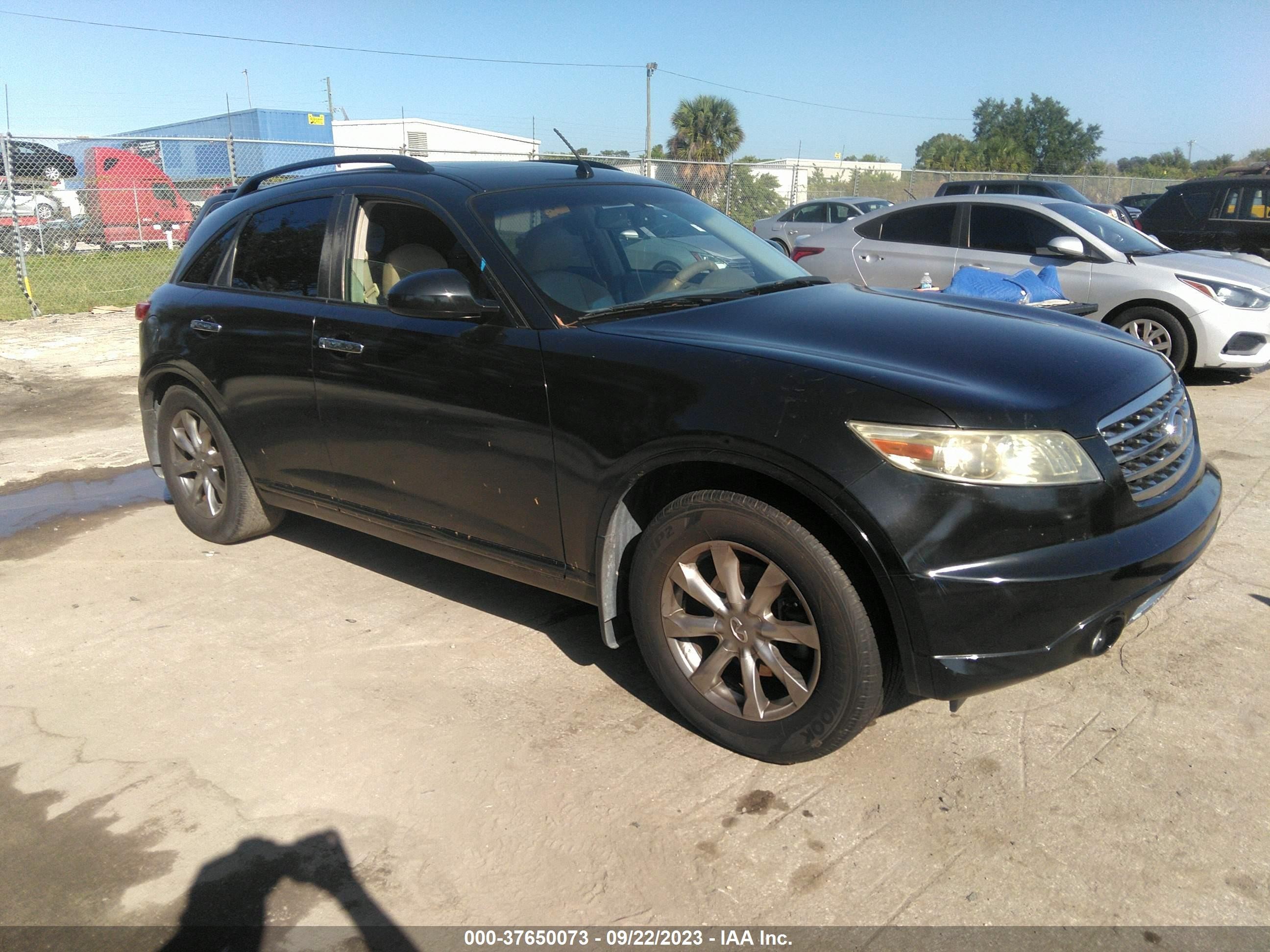 INFINITI FX 2008 jnras08u08x100494