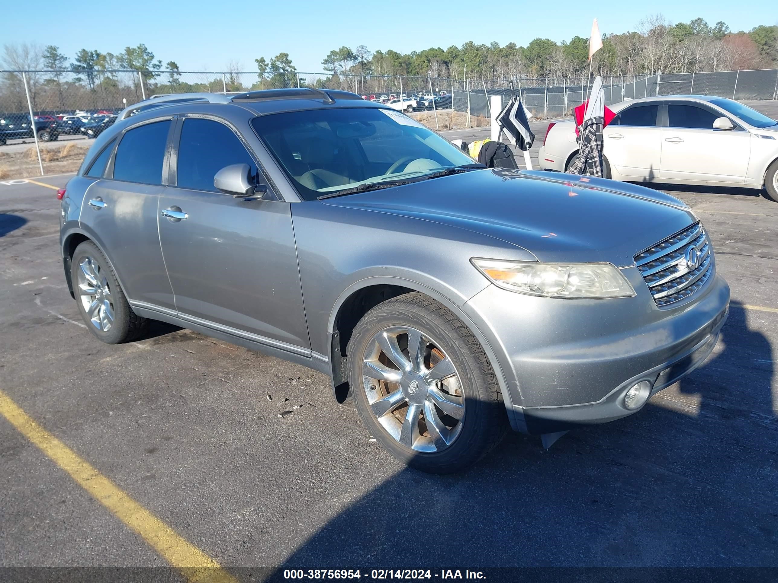 INFINITI FX 2004 jnras08u14x109716