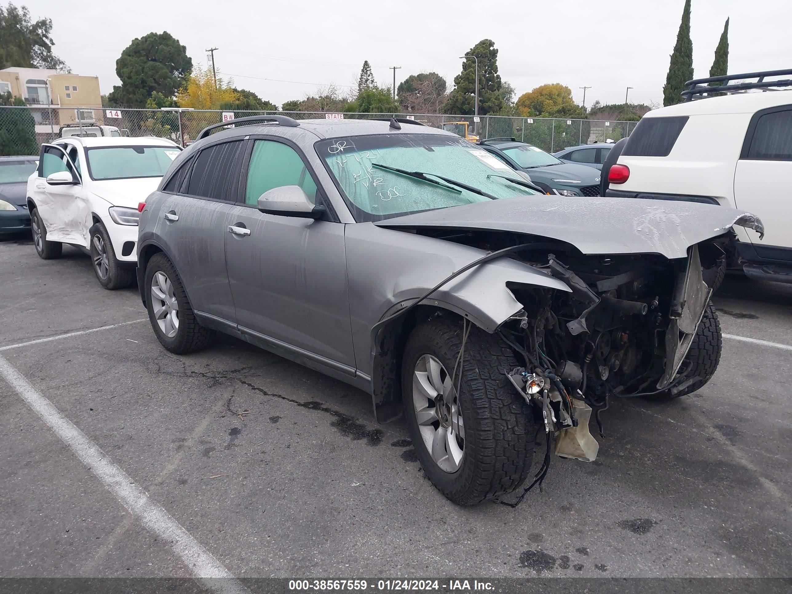 INFINITI FX 2004 jnras08u14x109778