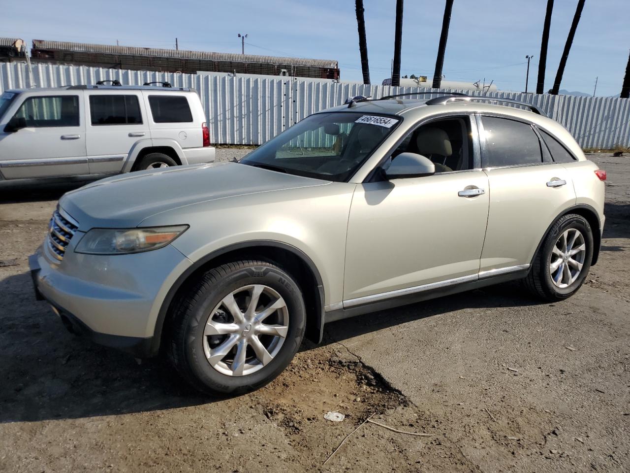 INFINITI FX 2008 jnras08u18x104991