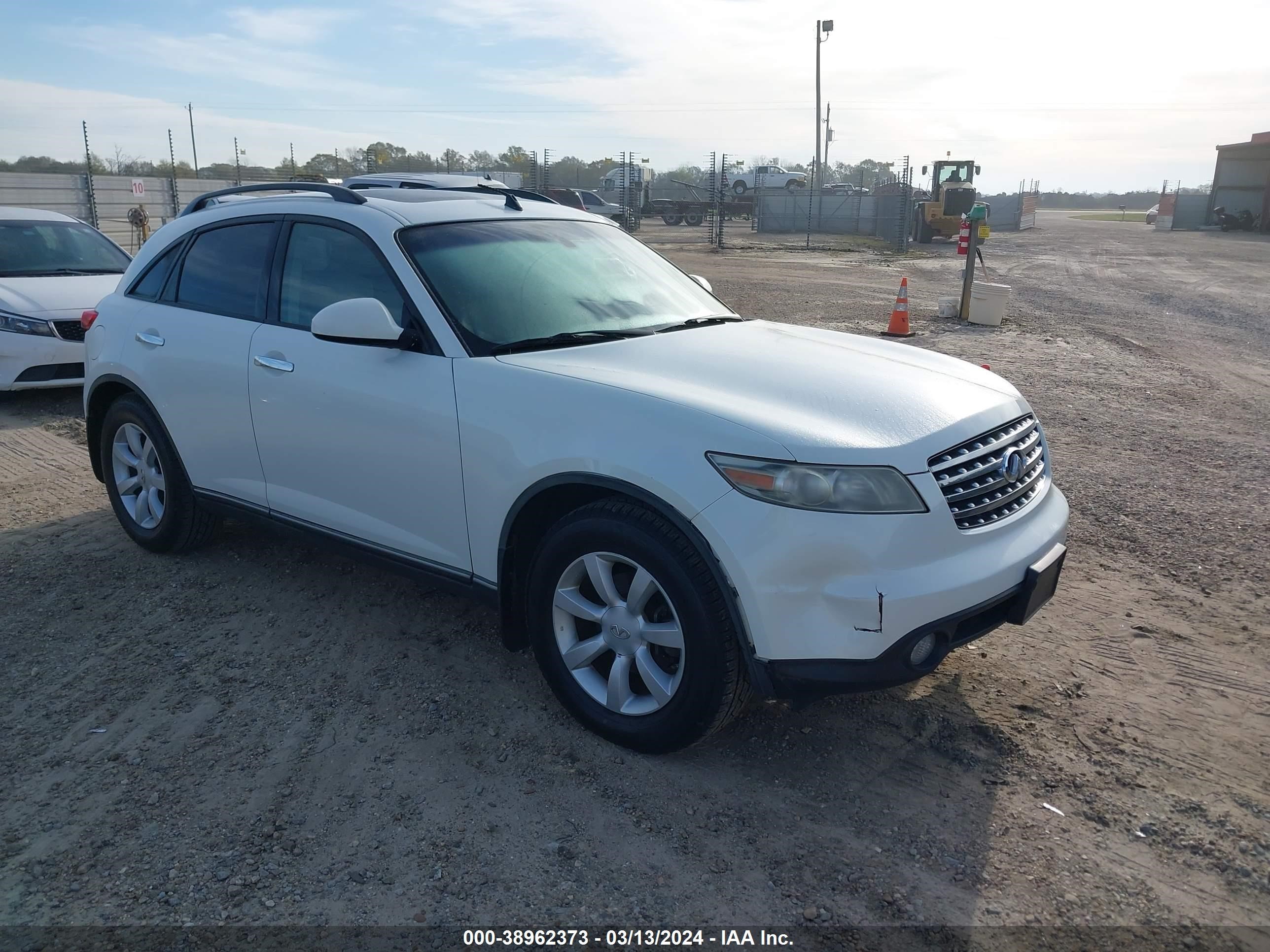 INFINITI FX 2004 jnras08u34x100287