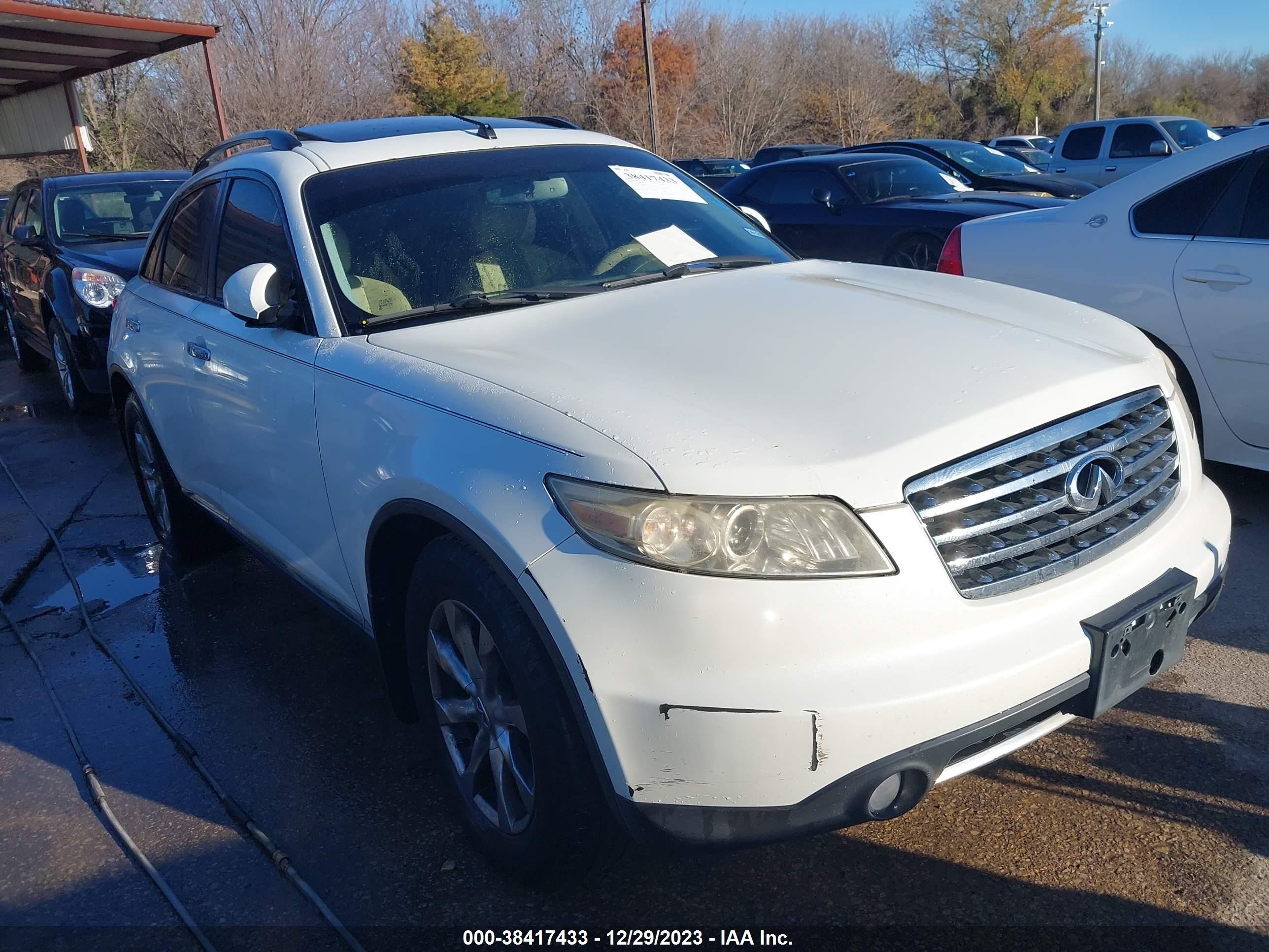 INFINITI FX 2008 jnras08u48x103155