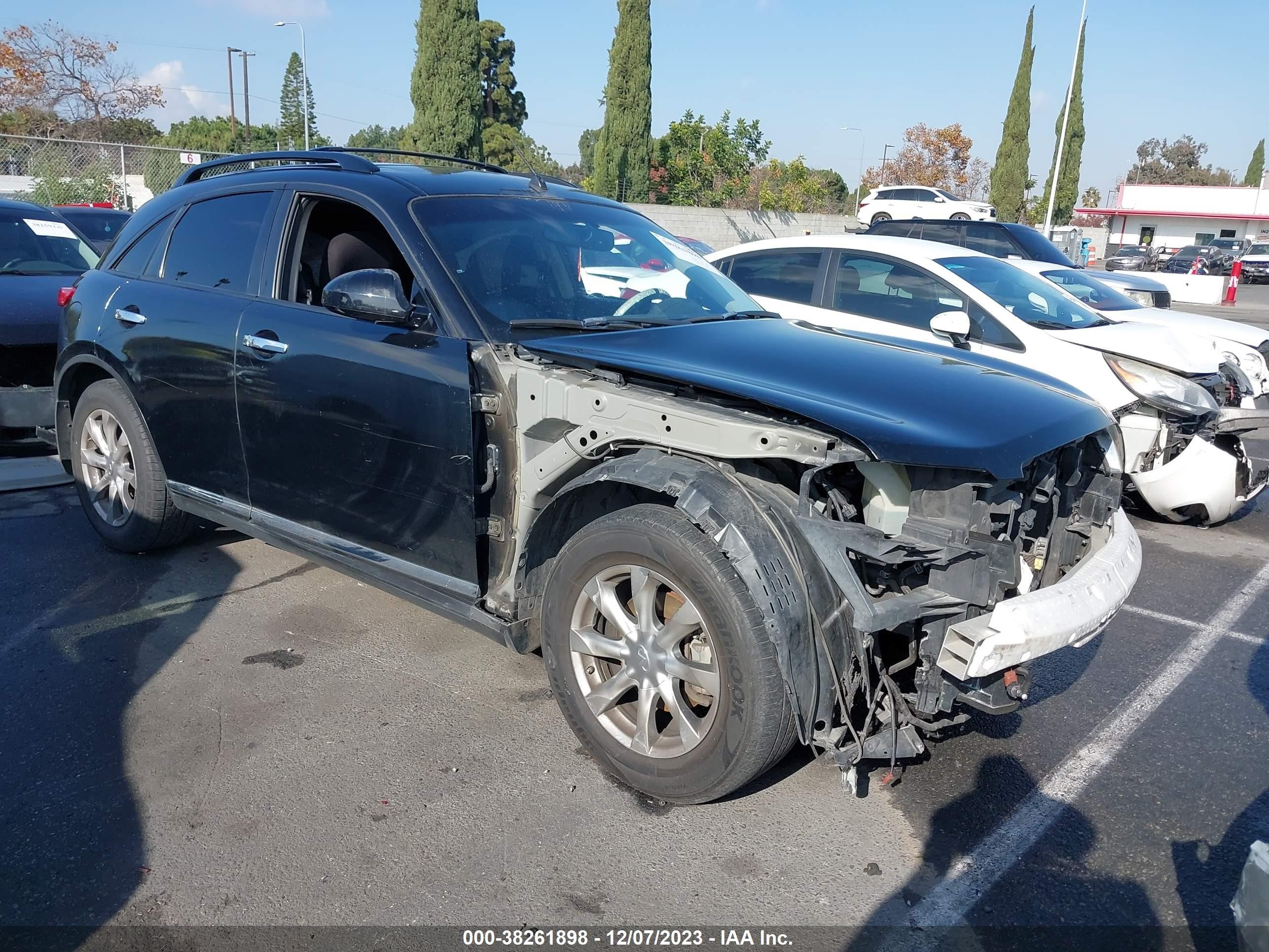 INFINITI FX 2008 jnras08u48x104418