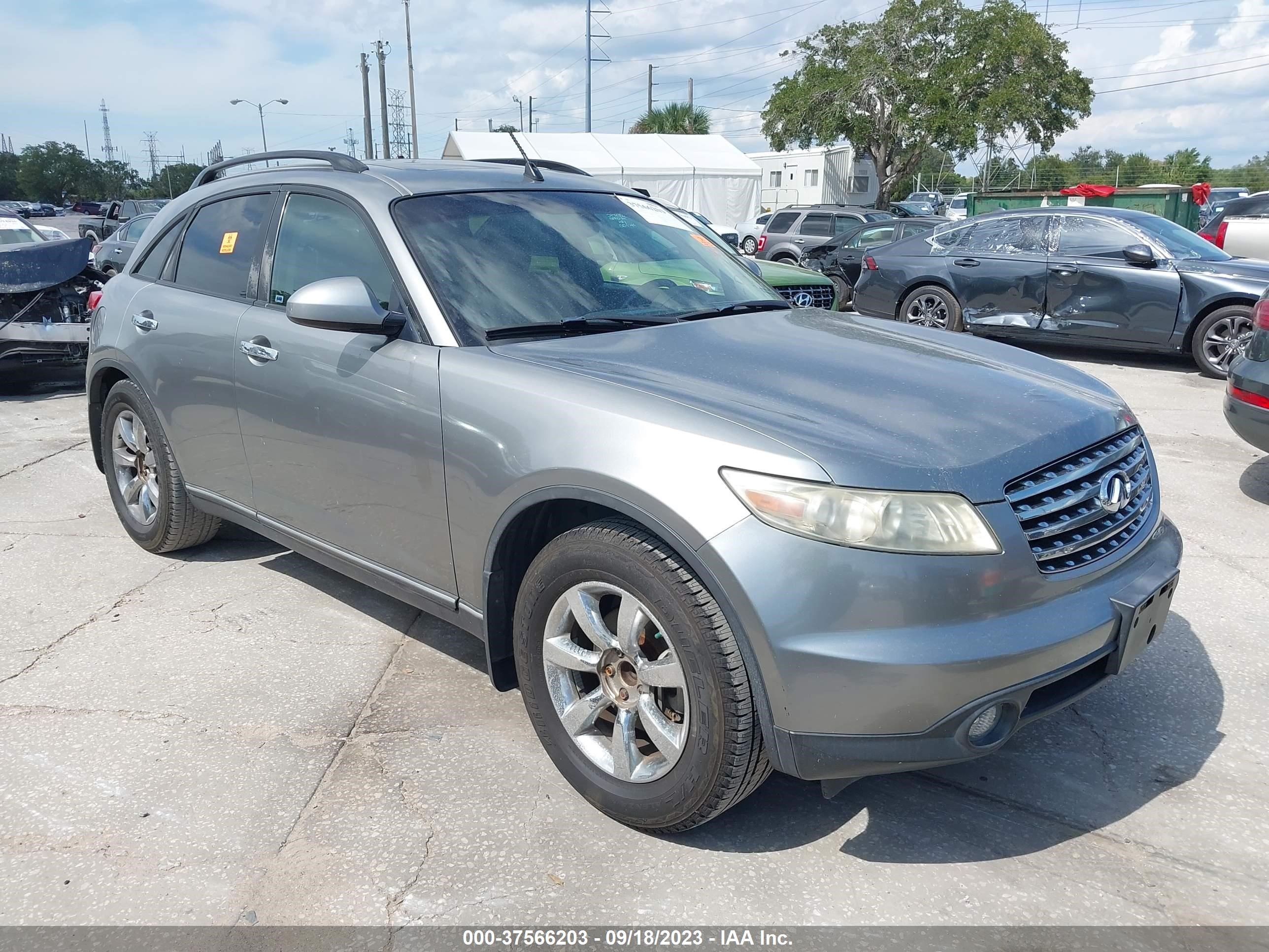 INFINITI FX 2005 jnras08u55x105038