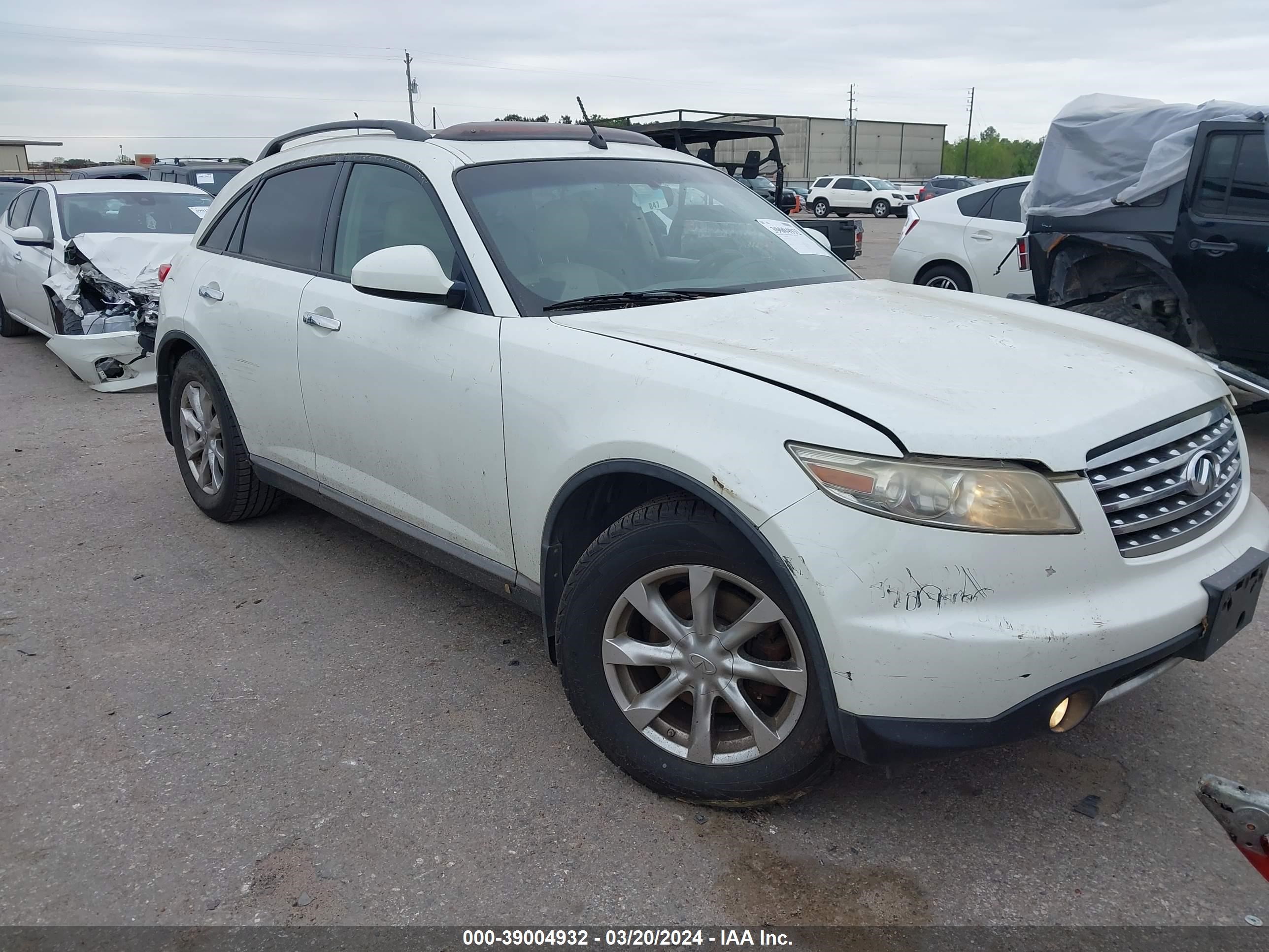 INFINITI FX 2007 jnras08u57x102563