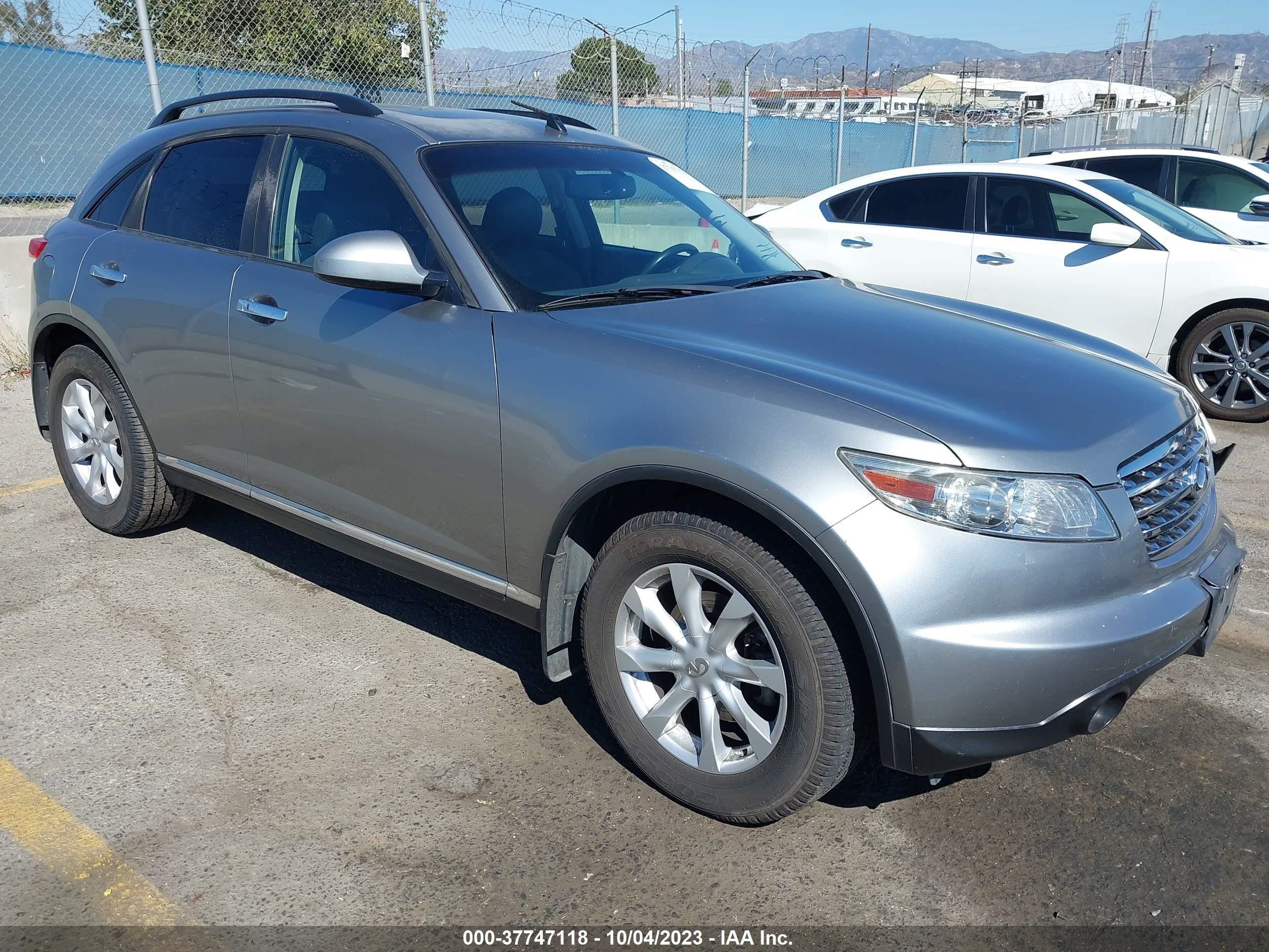 INFINITI FX 2006 jnras08u66x104336