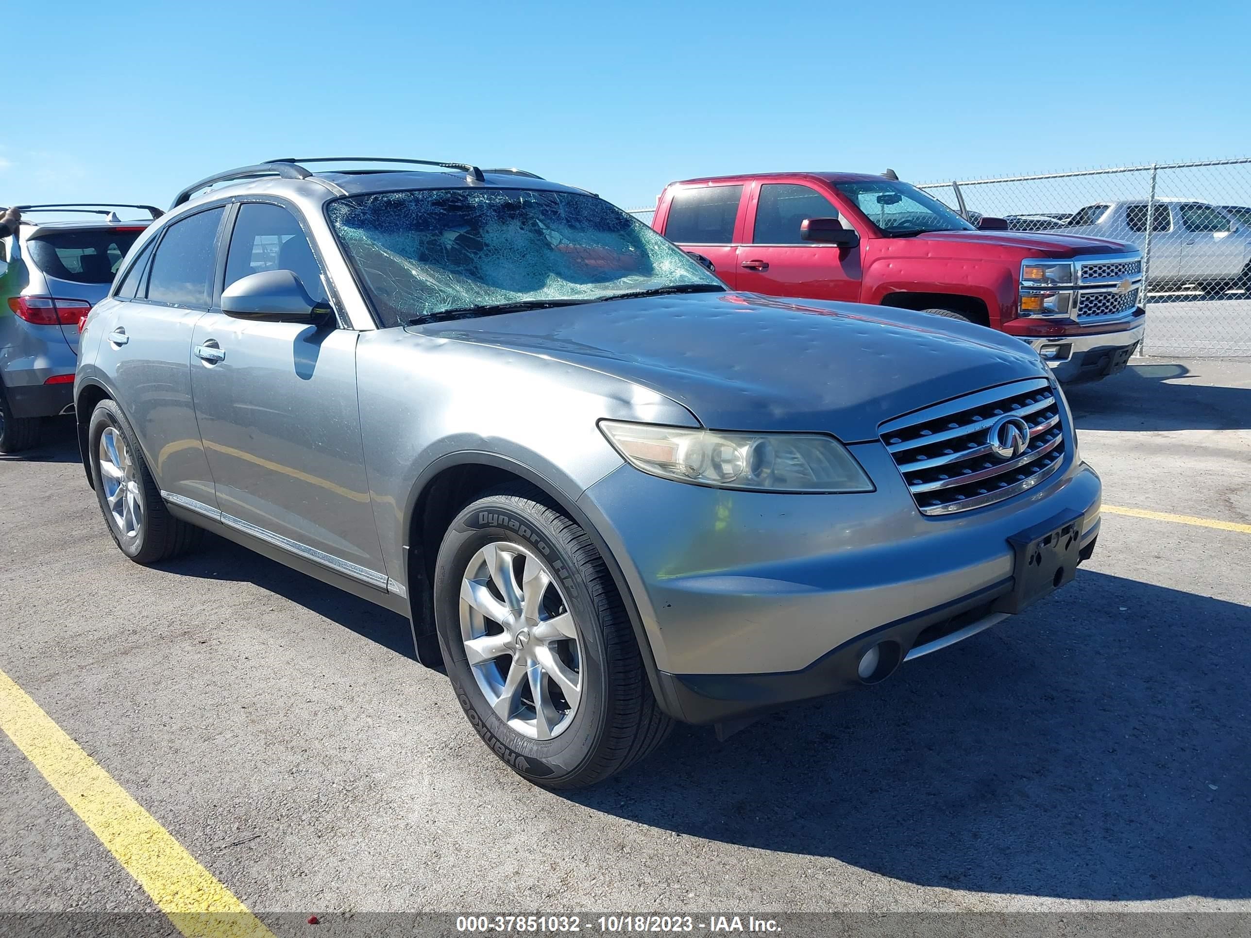 INFINITI FX 2008 jnras08u68x103402