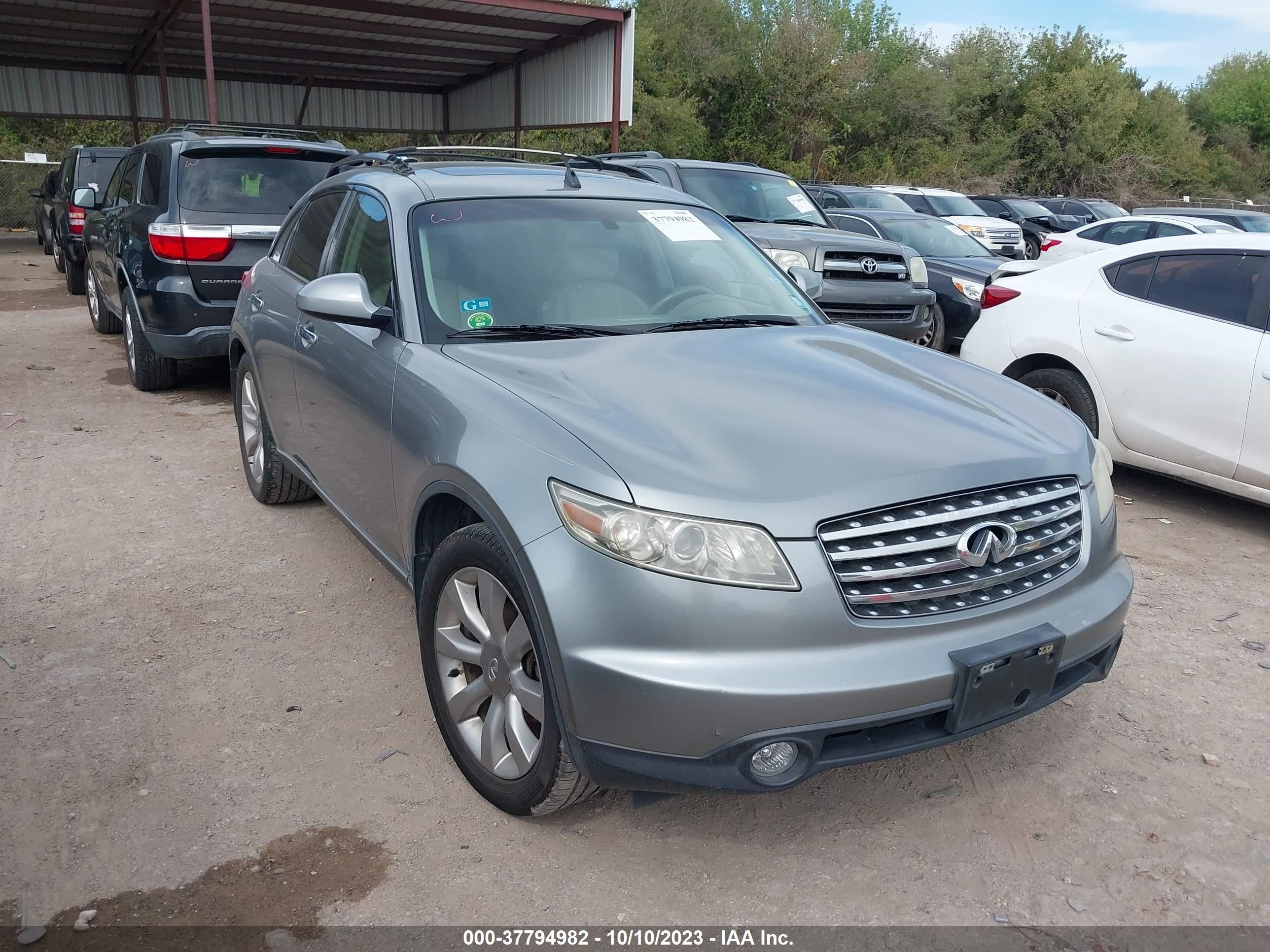 INFINITI FX 2004 jnras08u74x107291