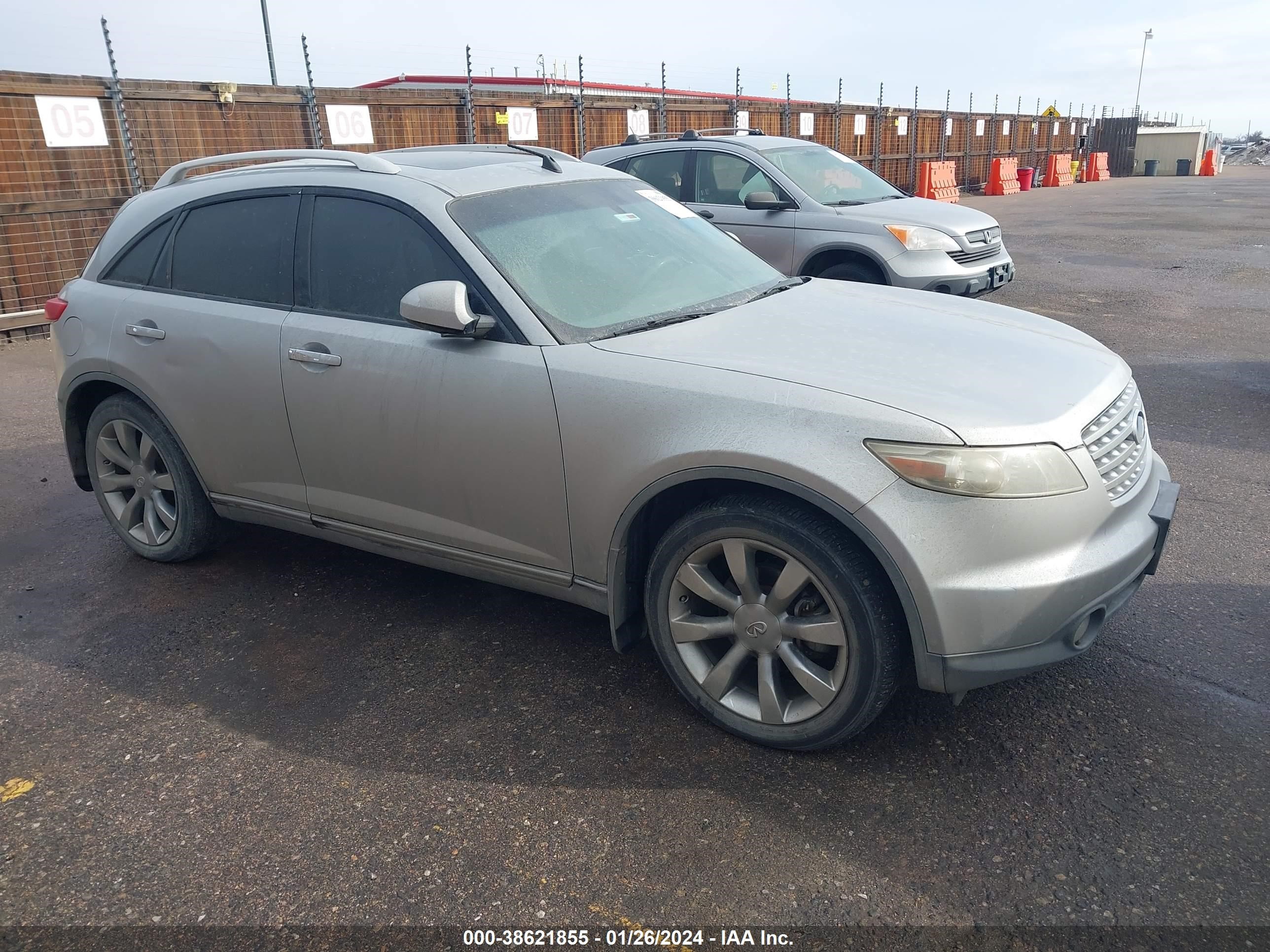 INFINITI FX 2004 jnras08u74x110188