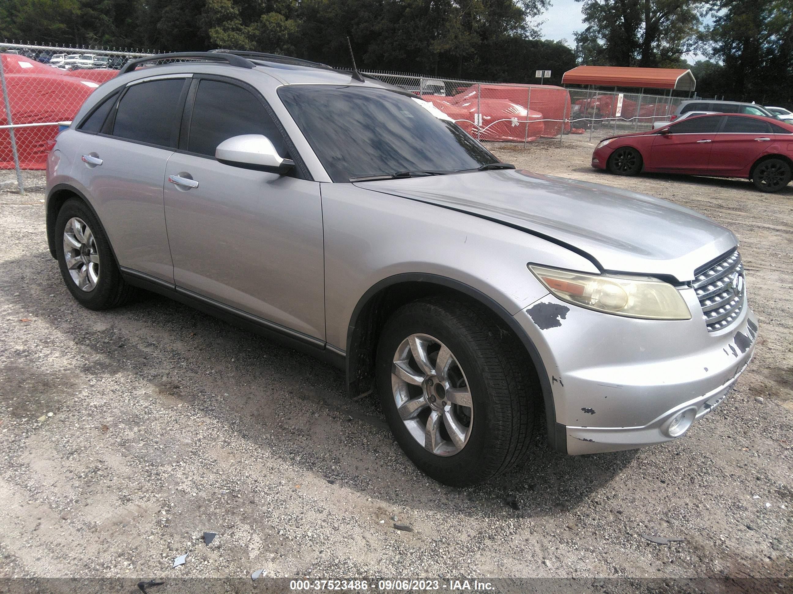 INFINITI FX 2005 jnras08u75x106269