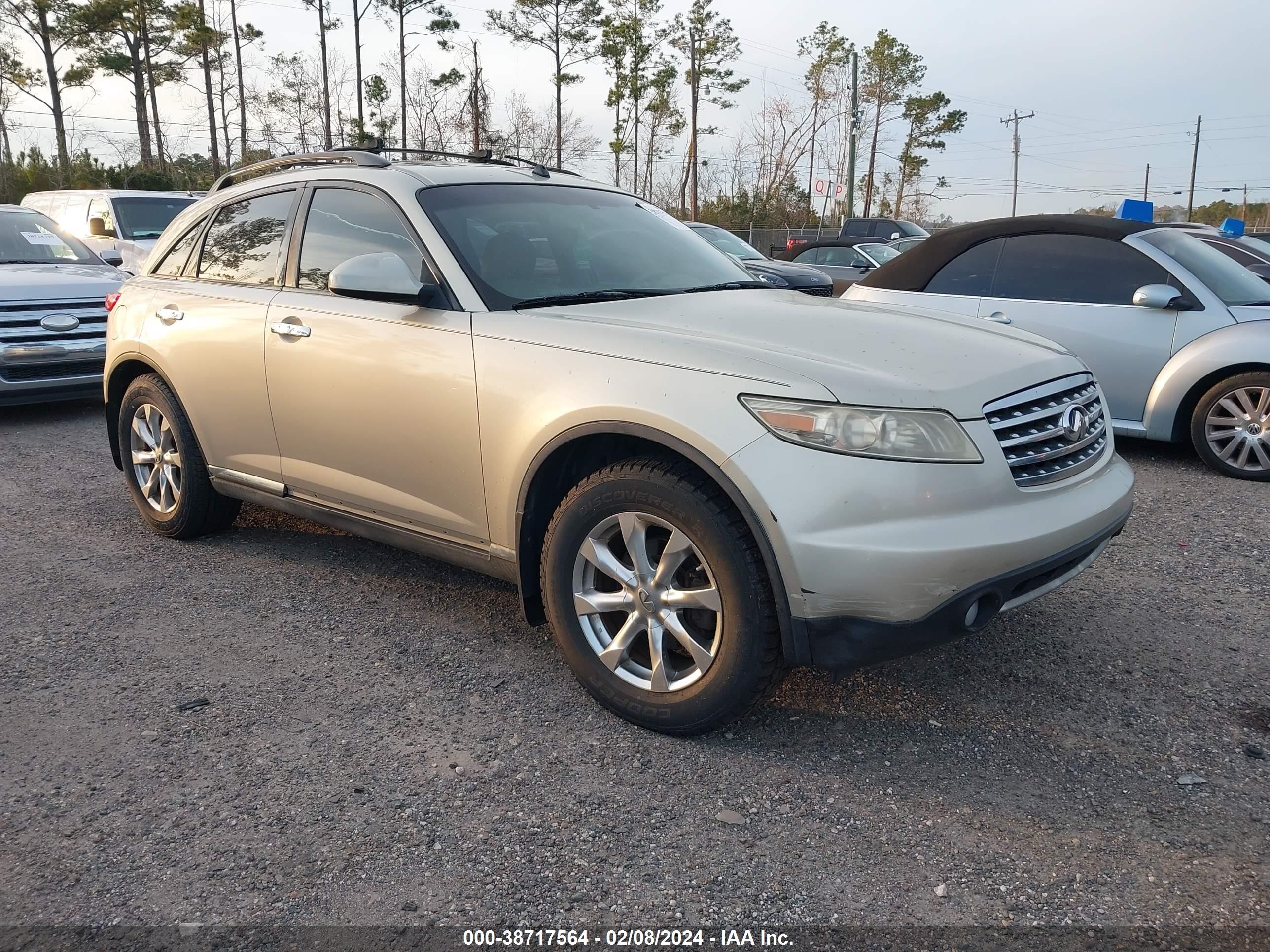 INFINITI FX 2008 jnras08u88x103627