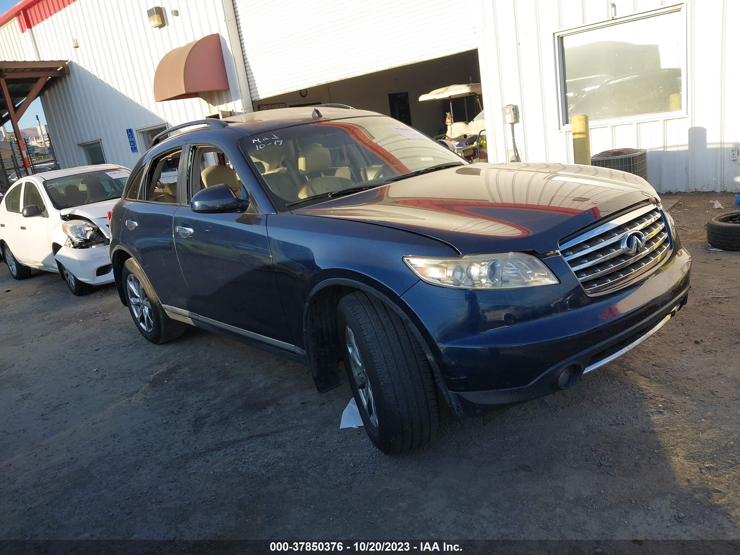 INFINITI FX 2008 jnras08u88x104762