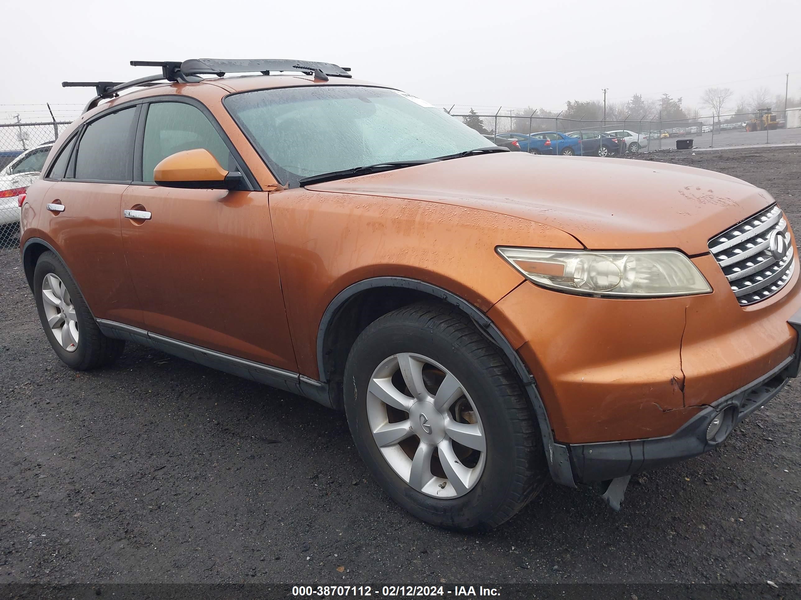 INFINITI FX 2004 jnras08u94x105199