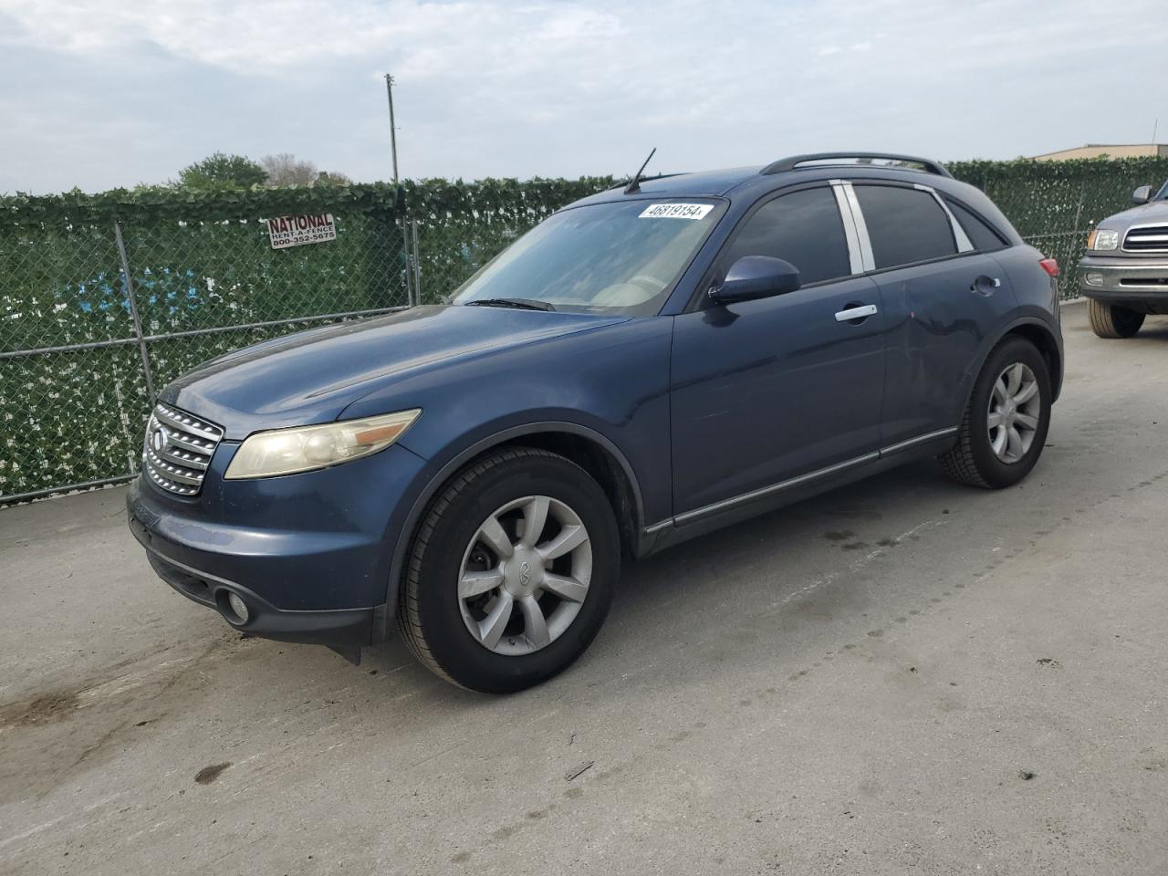 INFINITI FX 2005 jnras08u95x100571