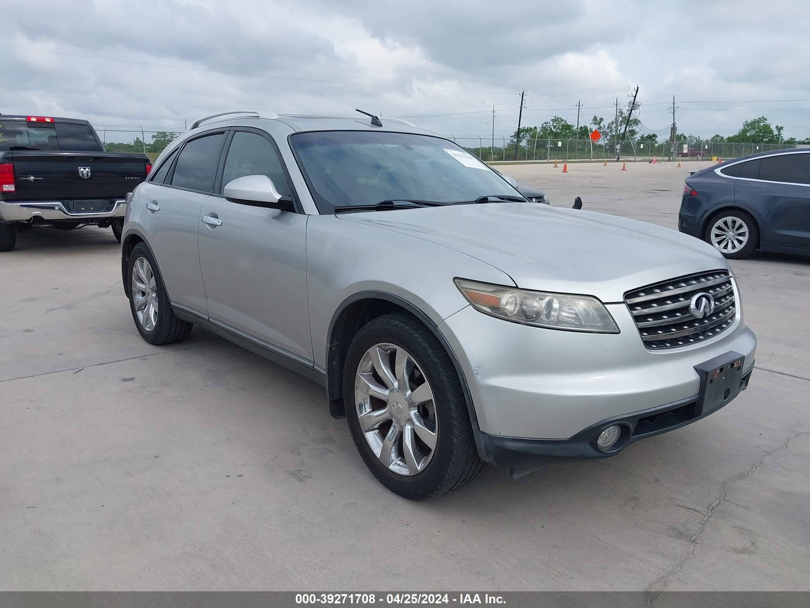 INFINITI FX 2005 jnras08u95x102062